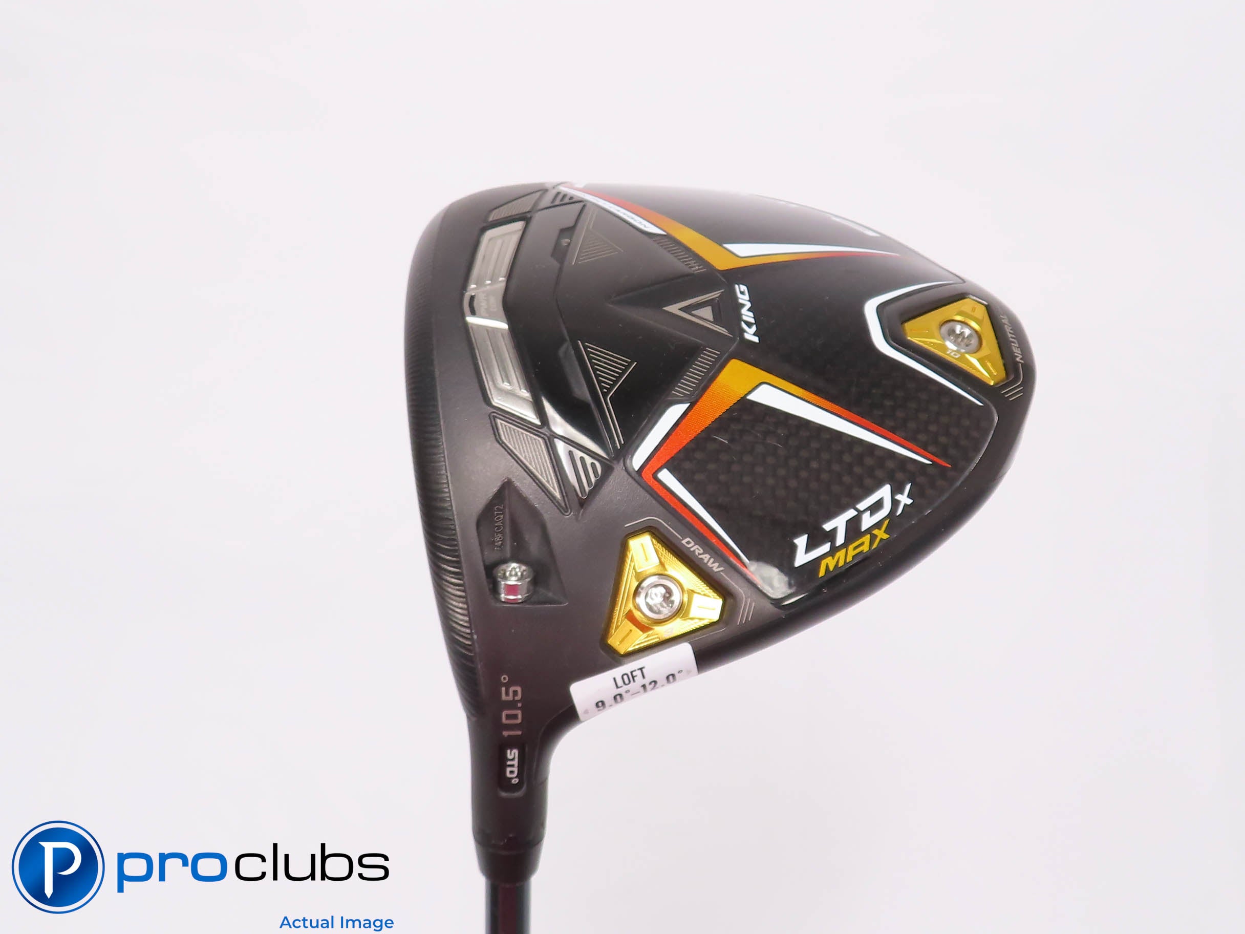 Left Handed COBRA LTDx MAX 10.5* Driver - UST LINQ Blue 6F4 Stiff Flex - 451960