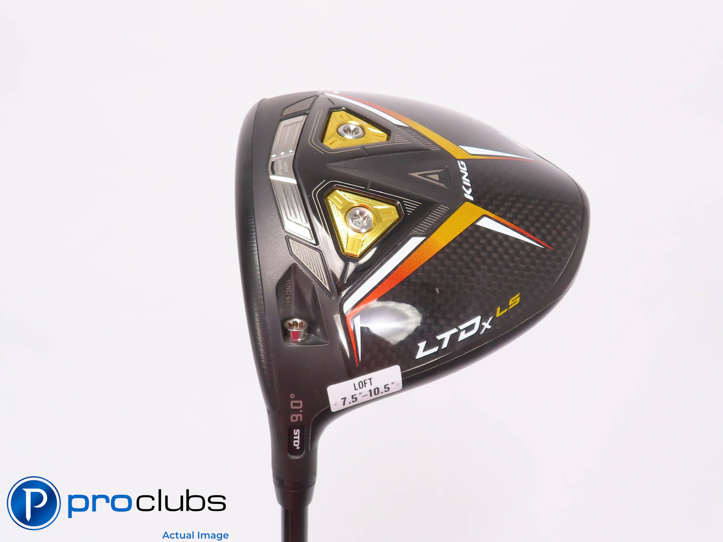Left Handed Cobra KING LTDx LS 9* Driver - HZRDUS RDX Smoke 60g X-Flex #452232