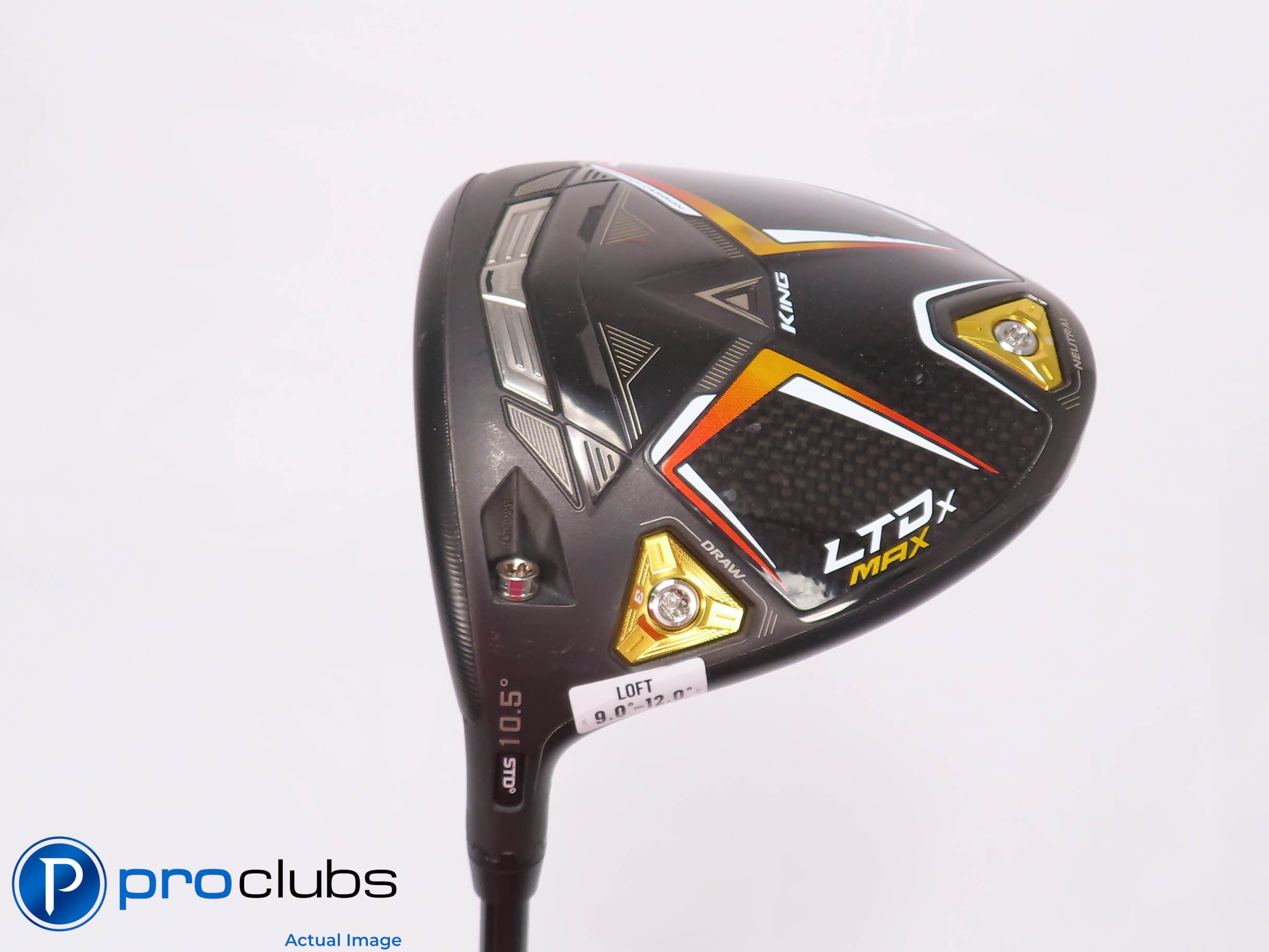 Left Handed Cobra KING LTDx MAX 10.5* Driver - HZRDUS RDX Smoke Stiff - 451896