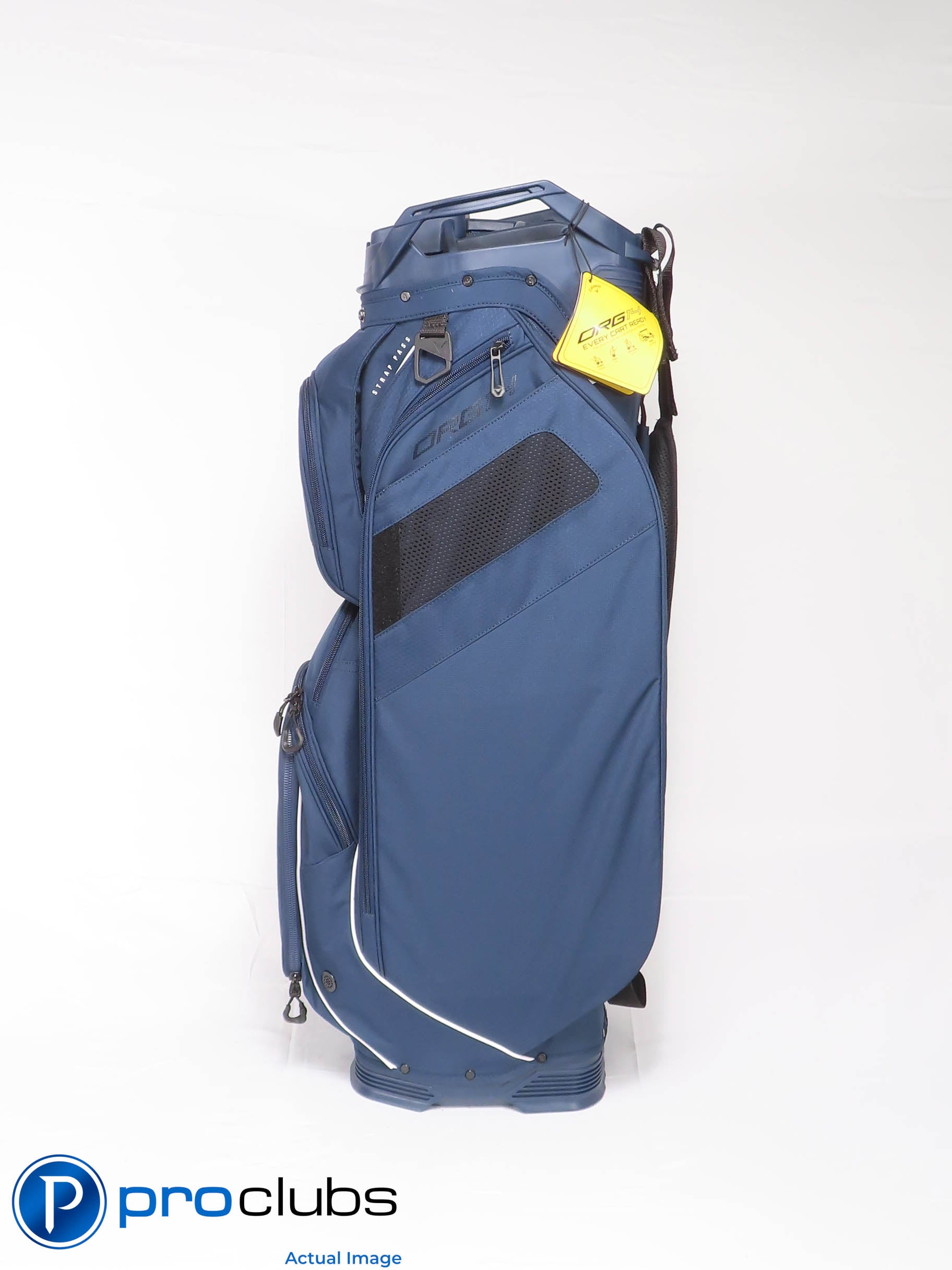 New! Callaway ORG 14 14-Way Cart Bag w/ Rainhood - Navy #459342
