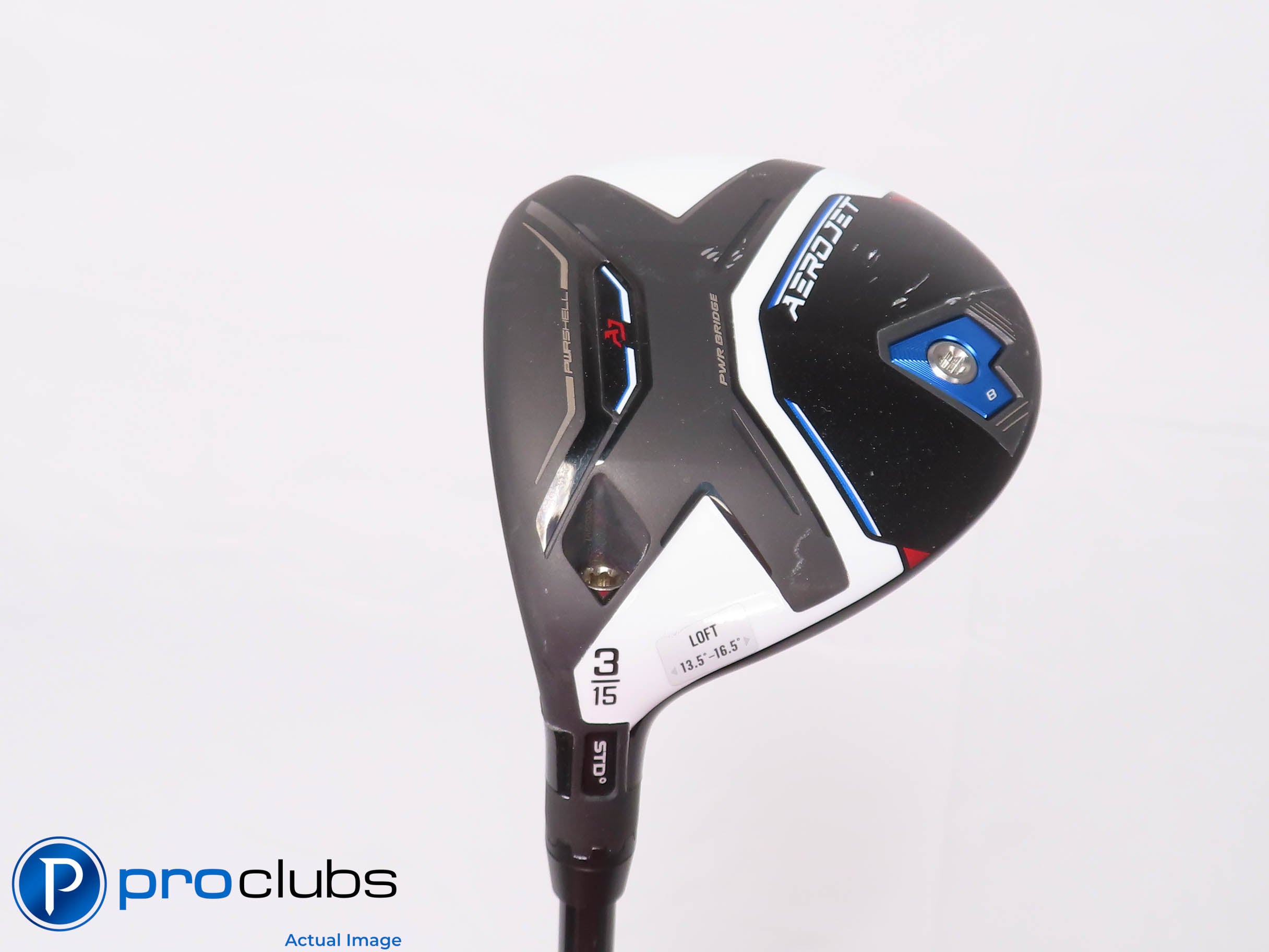 Left Handed Cobra AEROJET 15* 3 Wood - Mitsubishi Kai'li Blue 60g Regular 452903