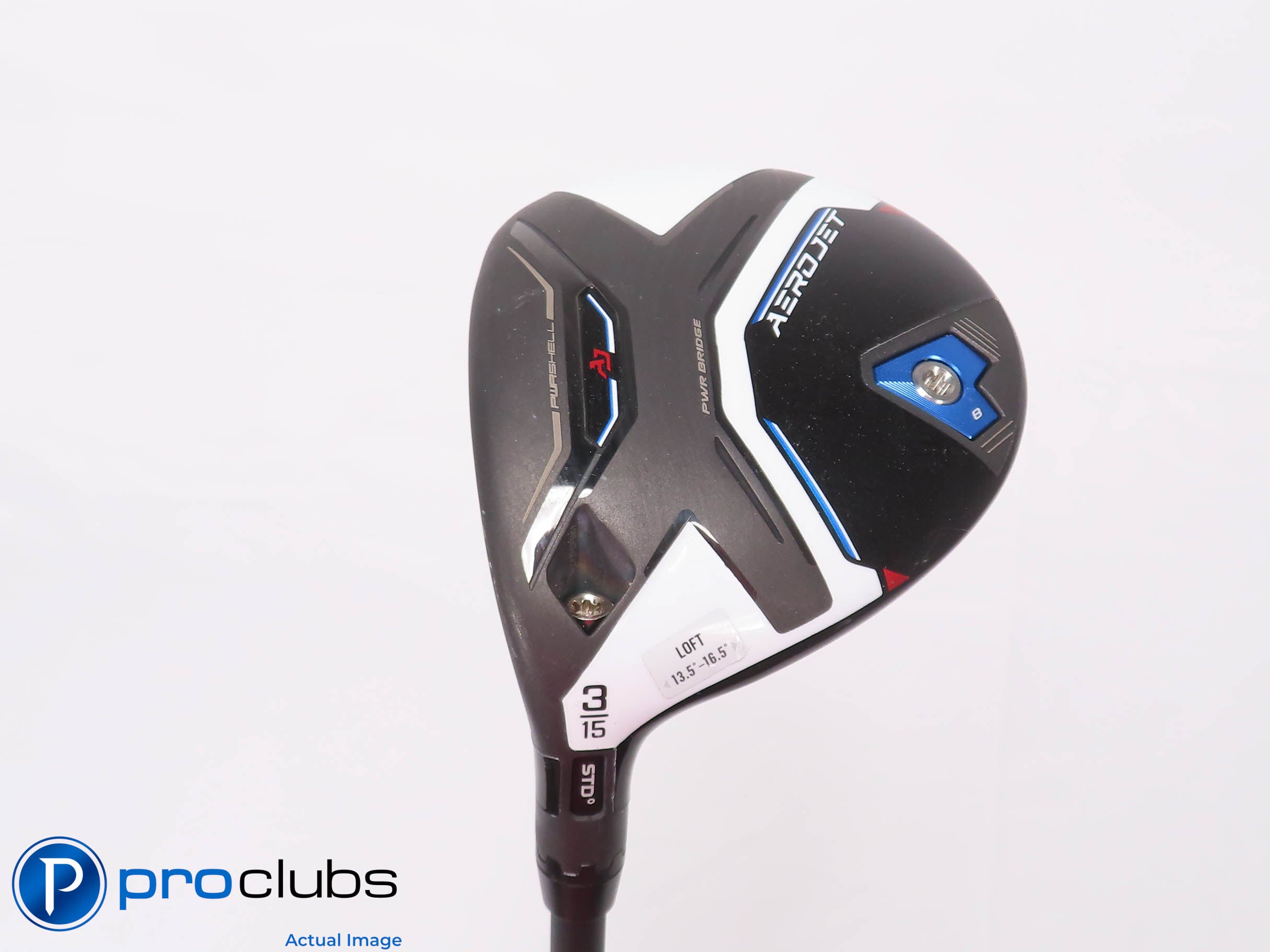 Left Handed Cobra AEROJET 15* 3 Wood - HZRDUS CB Red 50g 6.0 Stiff Flex - 452910