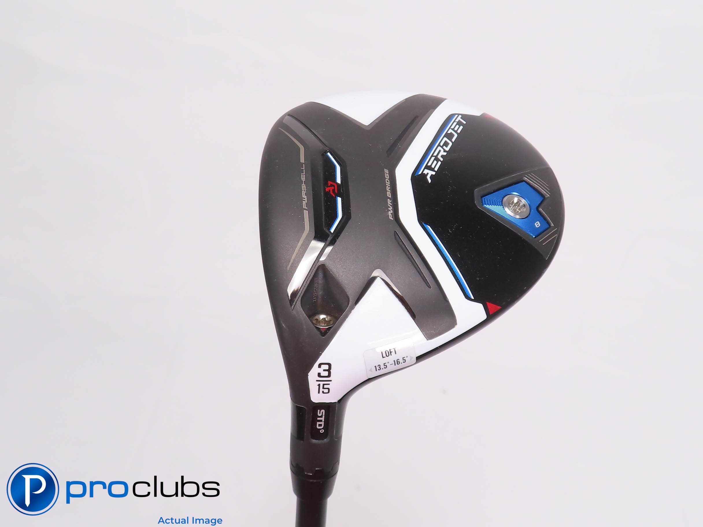 Left Handed Cobra AEROJET 15* 3 WOOD - UST Helium Black 5F3 Regular Flex 452901