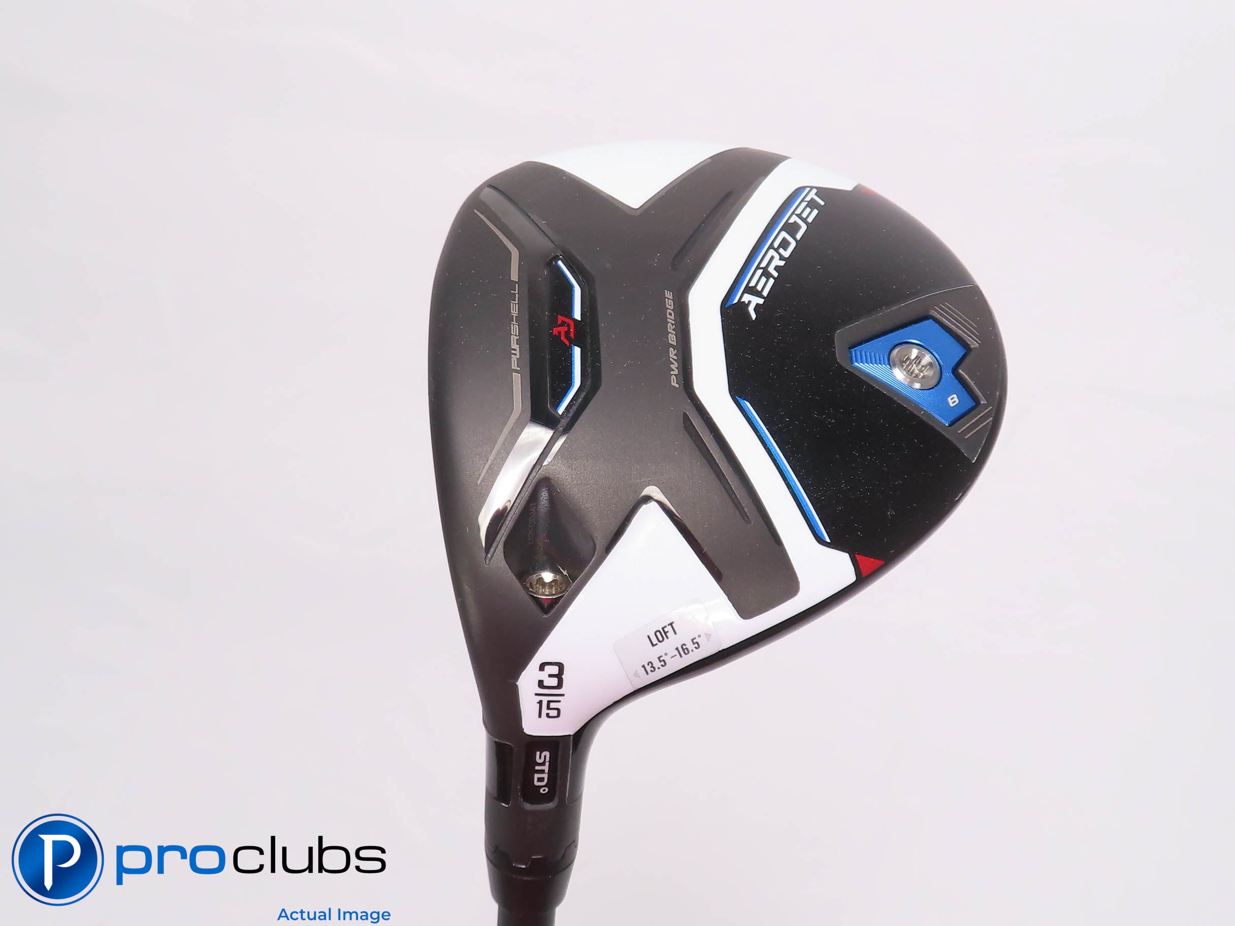 Left Handed Cobra AEROJET 15* 3 WOOD - HZRDUS CB Red 50g 6.0 Stiff Flex 453079