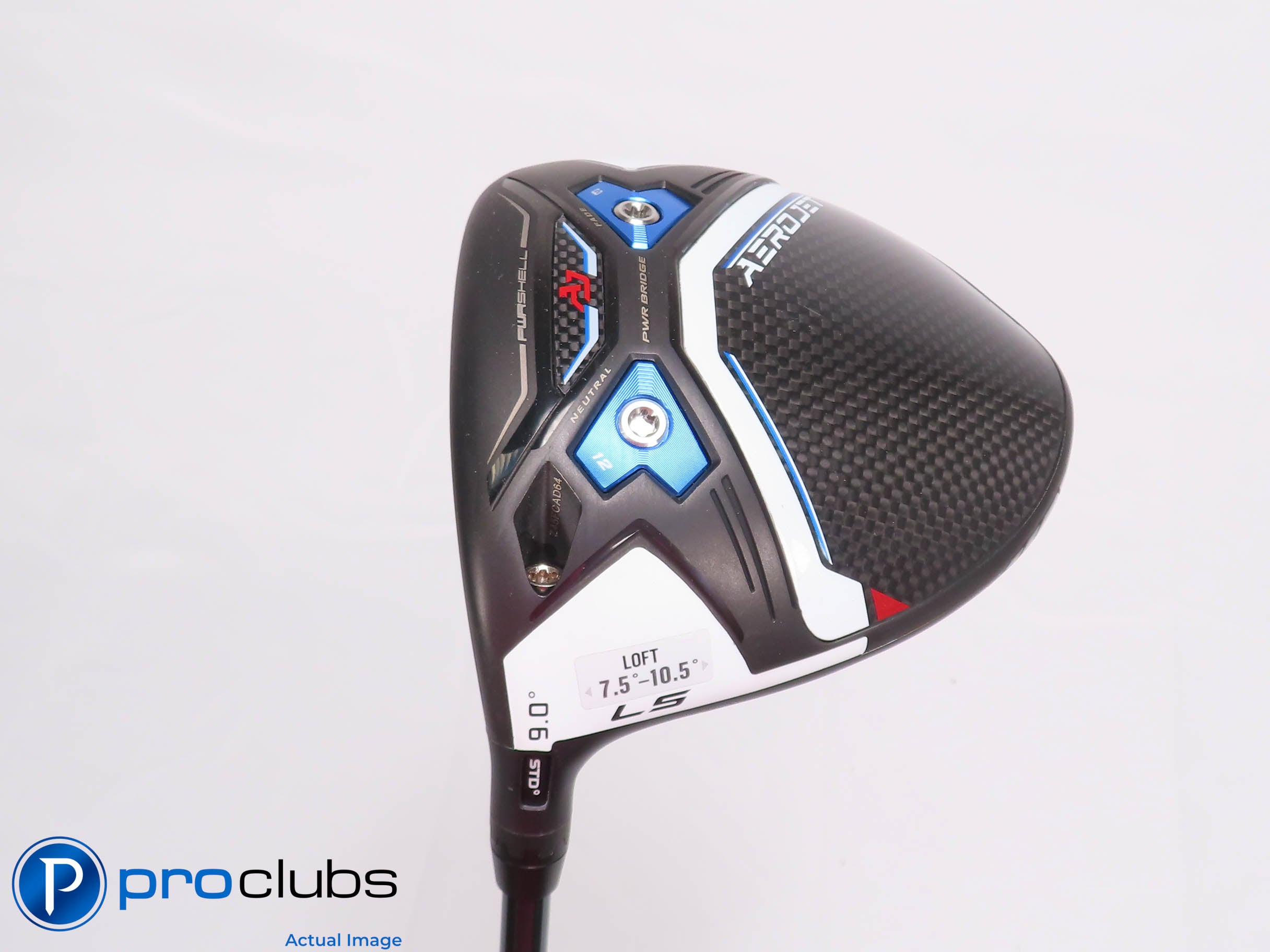 Left Handed Cobra AEROJET LS 9* DRIVER - UST LINQ White 6F4 Stiff Flex 452522