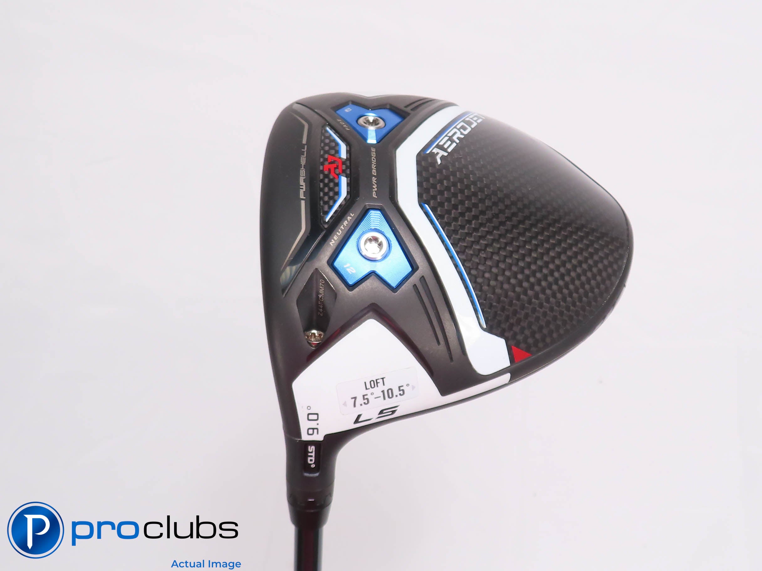 Left Handed Cobra AEROJET LS 9* DRIVER - UST LINQ White 6F4 Stiff Flex 452532