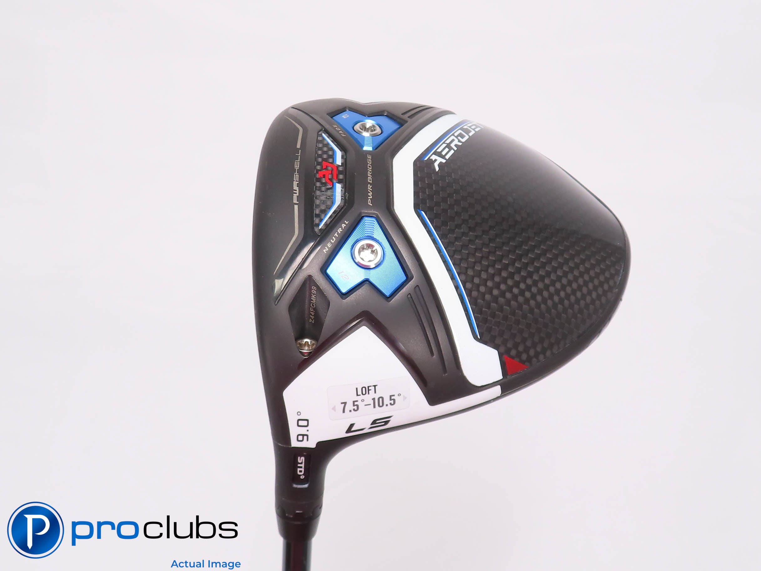 Left Handed Cobra AEROJET LS 9* Driver - UST LINQ White 6F4 Stiff Flex - 452536