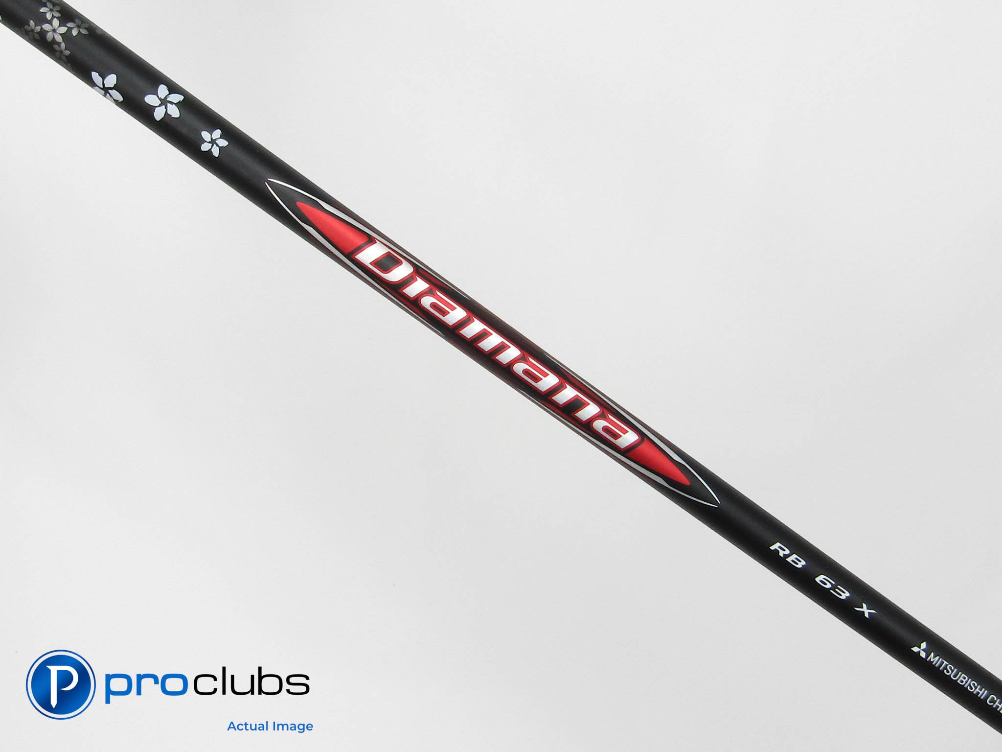 Mitsubishi Diamana RB 63 X-Flex Driver Shaft w/ Titleist Tip #458570