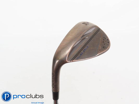 Left Handed TaylorMade Milled Grind HI-TOE 3 58*(10*) Wedge - KBS Wedge #417101