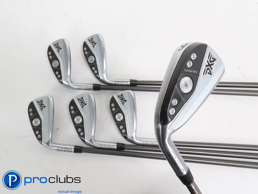 Nice Left Handed PXG 0311XP Gen6 6-PW,GW IRON SET - Recoil Senior Flex Graph -1"