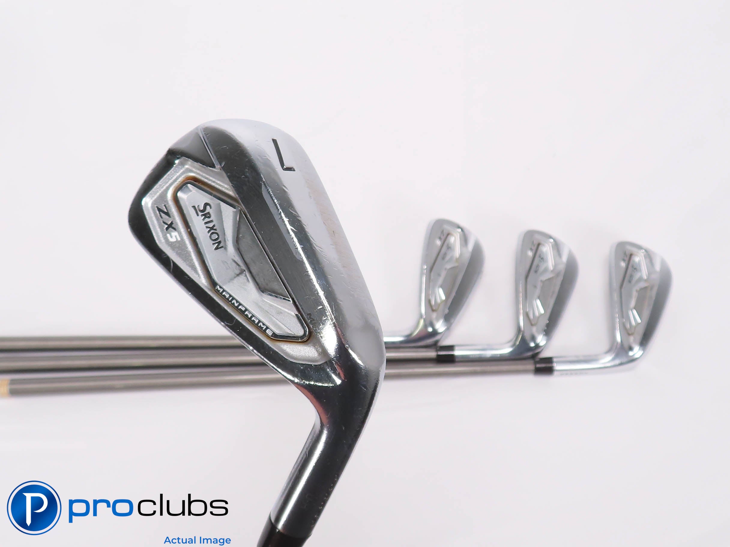 Srixon ZX5 MK II 7-PW IRON SET - Steelfiber 115 Stiff Flex Graphite +1/2" 459559