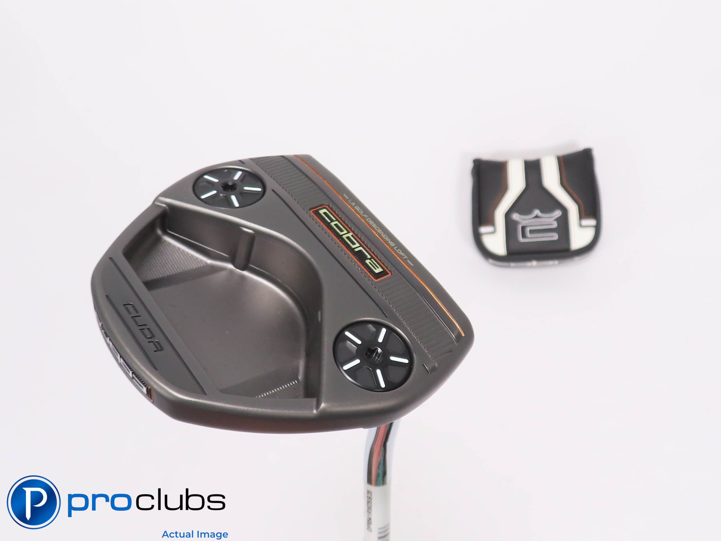 Nice Cobra '24 KING Vintage CUDA Single Bend 35" PUTTER w/HC - KBS CT 120 457413