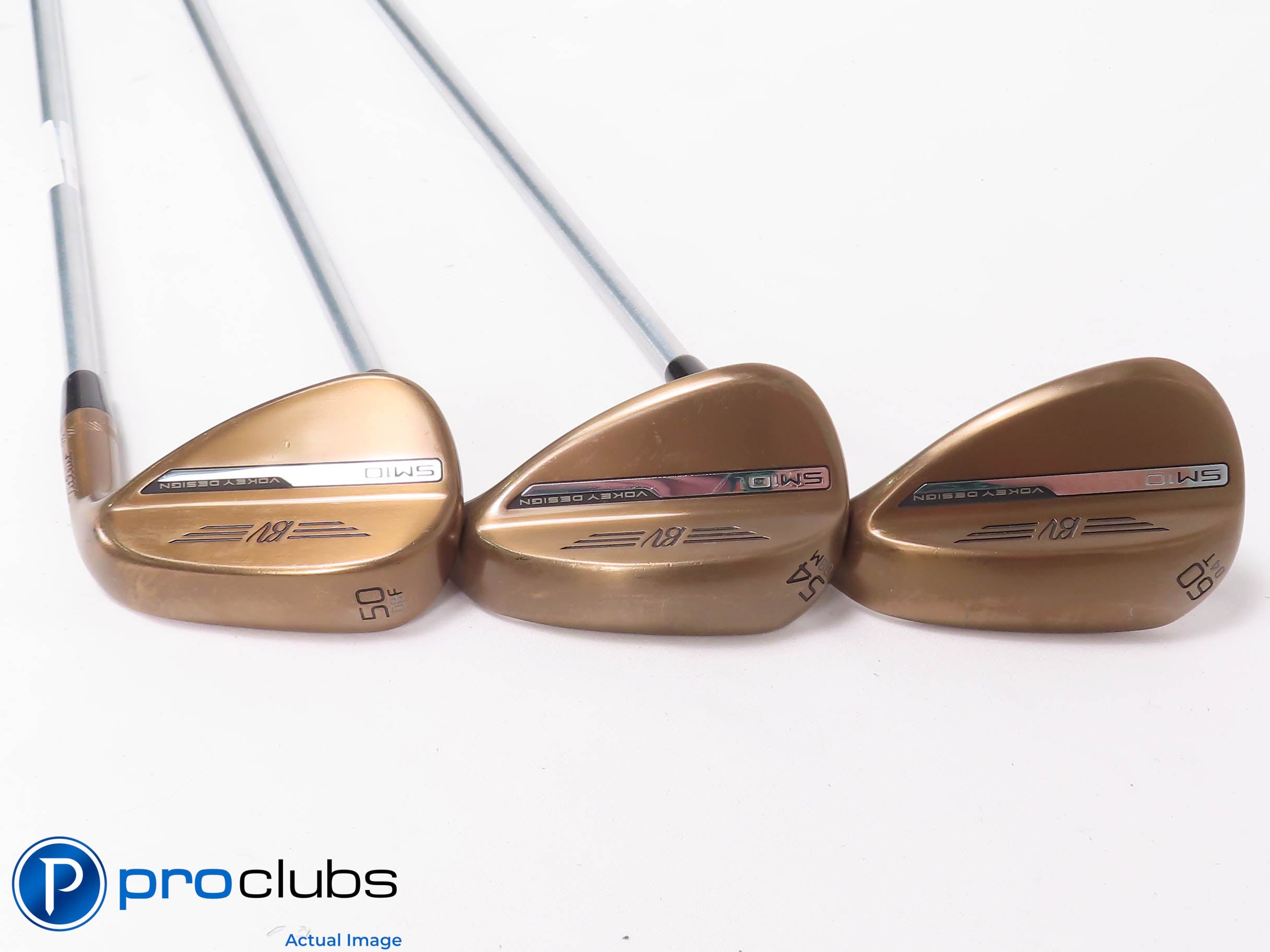 Nice Titleist Vokey SM10 Oil Can 50*,54*,60* WEDGE SET - Wedge Flex Steel 457473