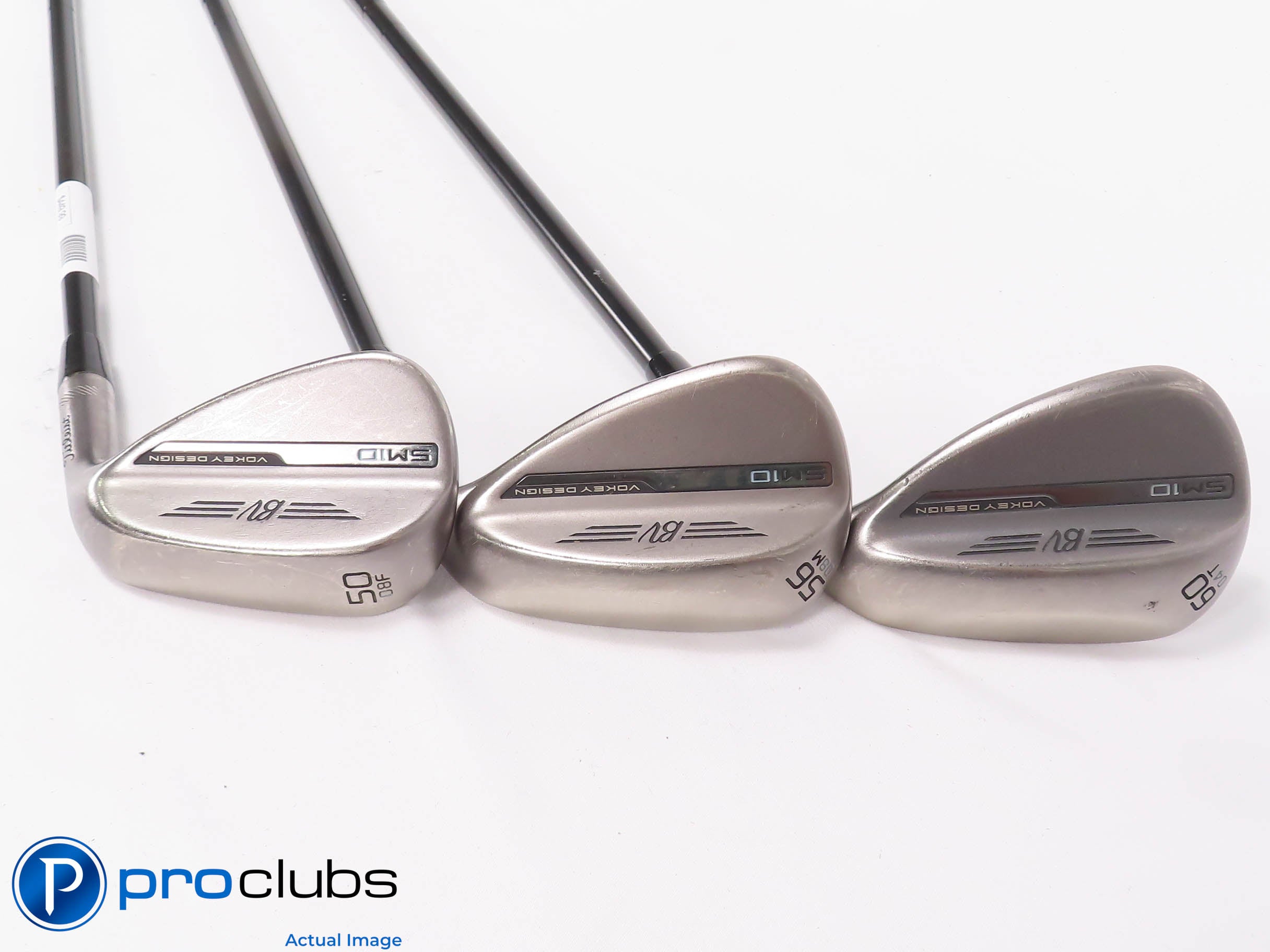 Nice Titleist Vokey SM10 Nickel 50*,56*,60* WEDGE SET - DG 105 Wedge Flex 455640