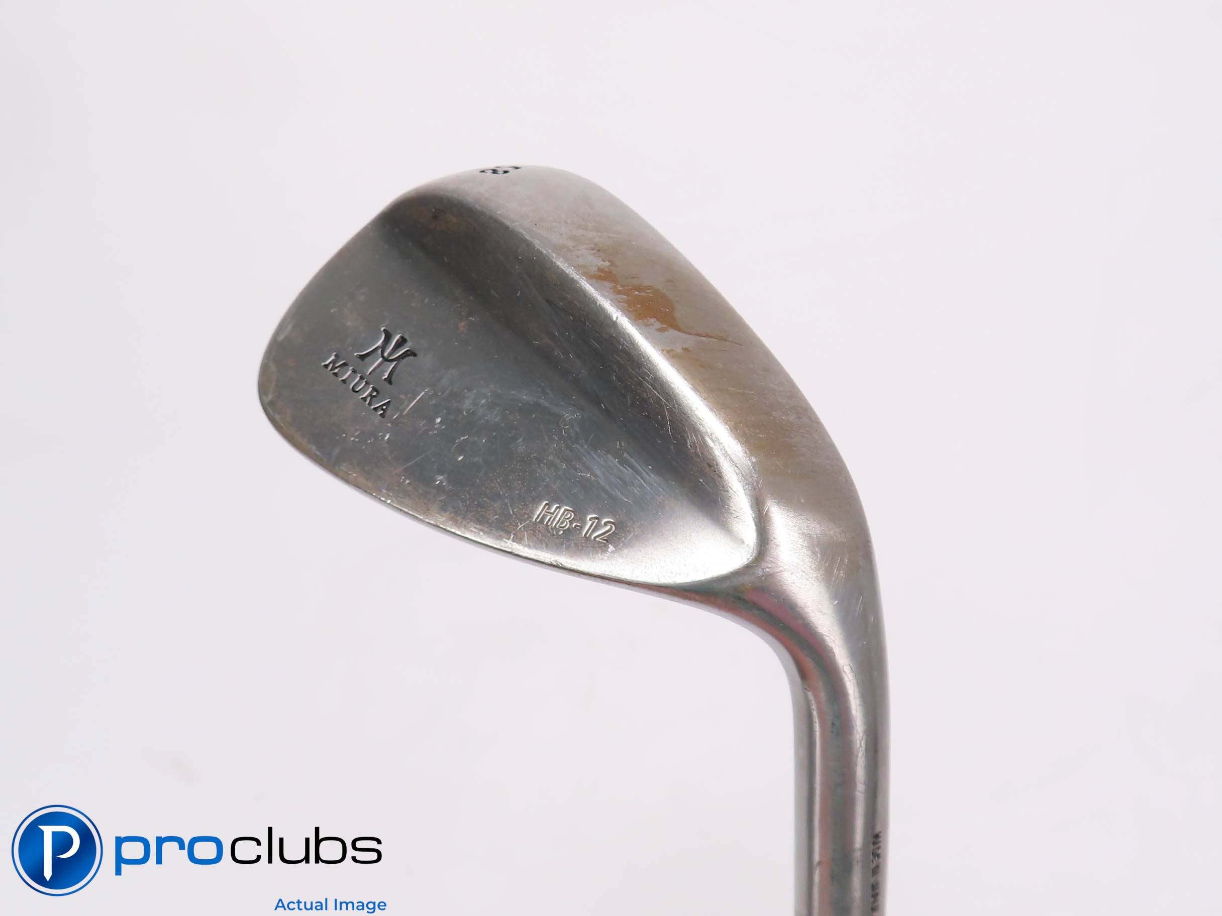Nice Miura Milled Tour RAW HB 58*(12*) WEDGE - Accra 110 Wedge Flex Steel 457224