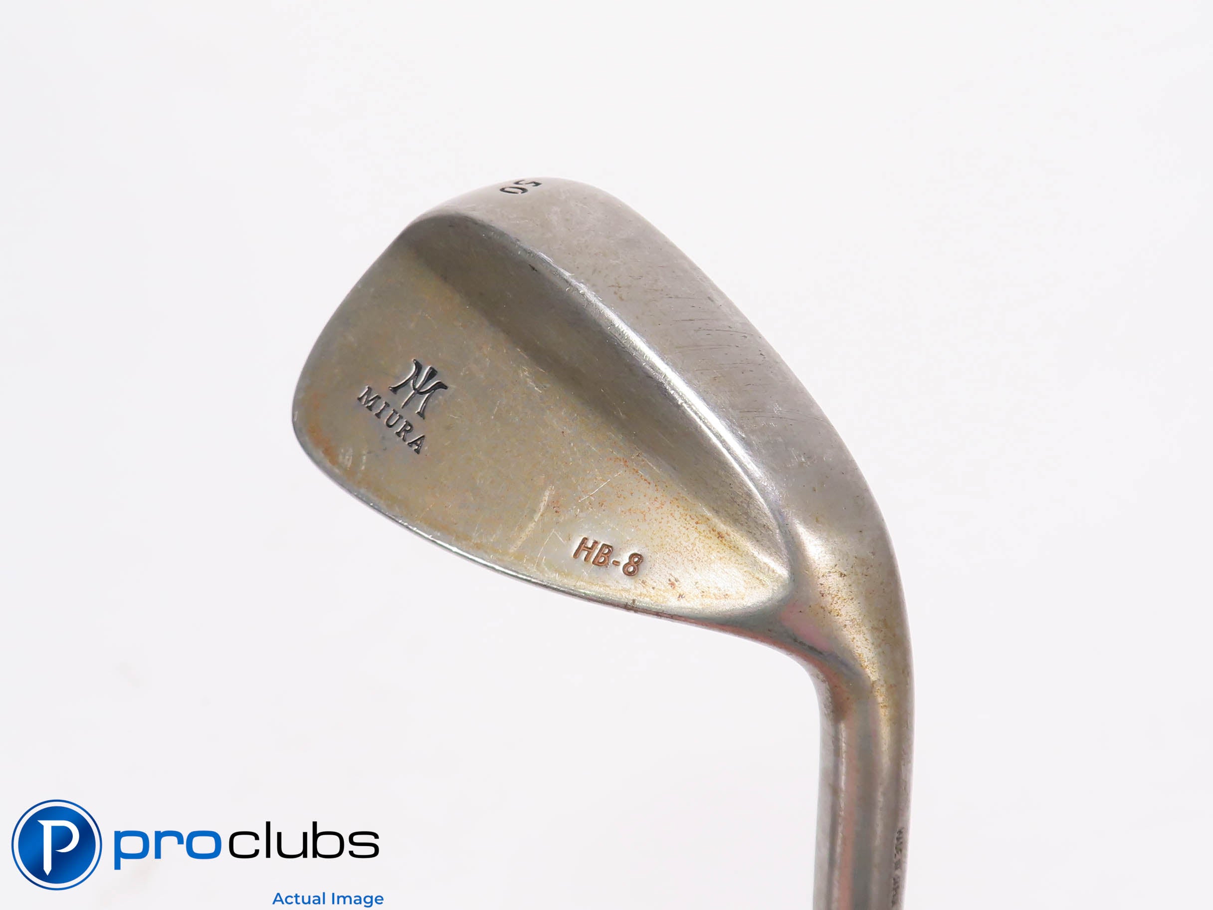 Nice Miura Milled Tour RAW HB 50*(8*) WEDGE - Accra 110 Wedge Flex Steel 457225