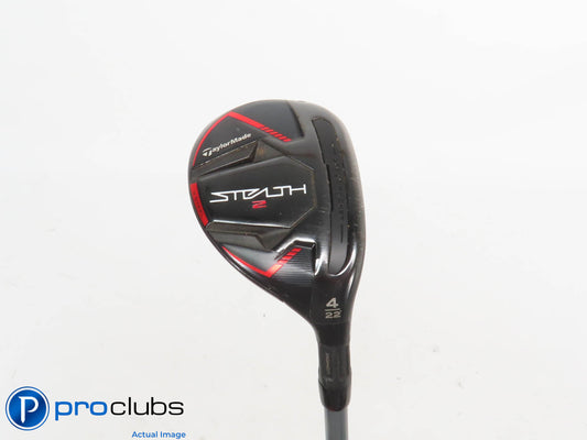 TaylorMade STEALTH 2 22* 4 HYBRID - Fujikura Pro 2.0 8-S Stiff Flex - 416717