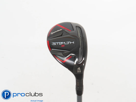 TaylorMade STEALTH 2 22* 4 HYBRID - Fujikura Pro 2.0 7-R Regular Flex - 416706