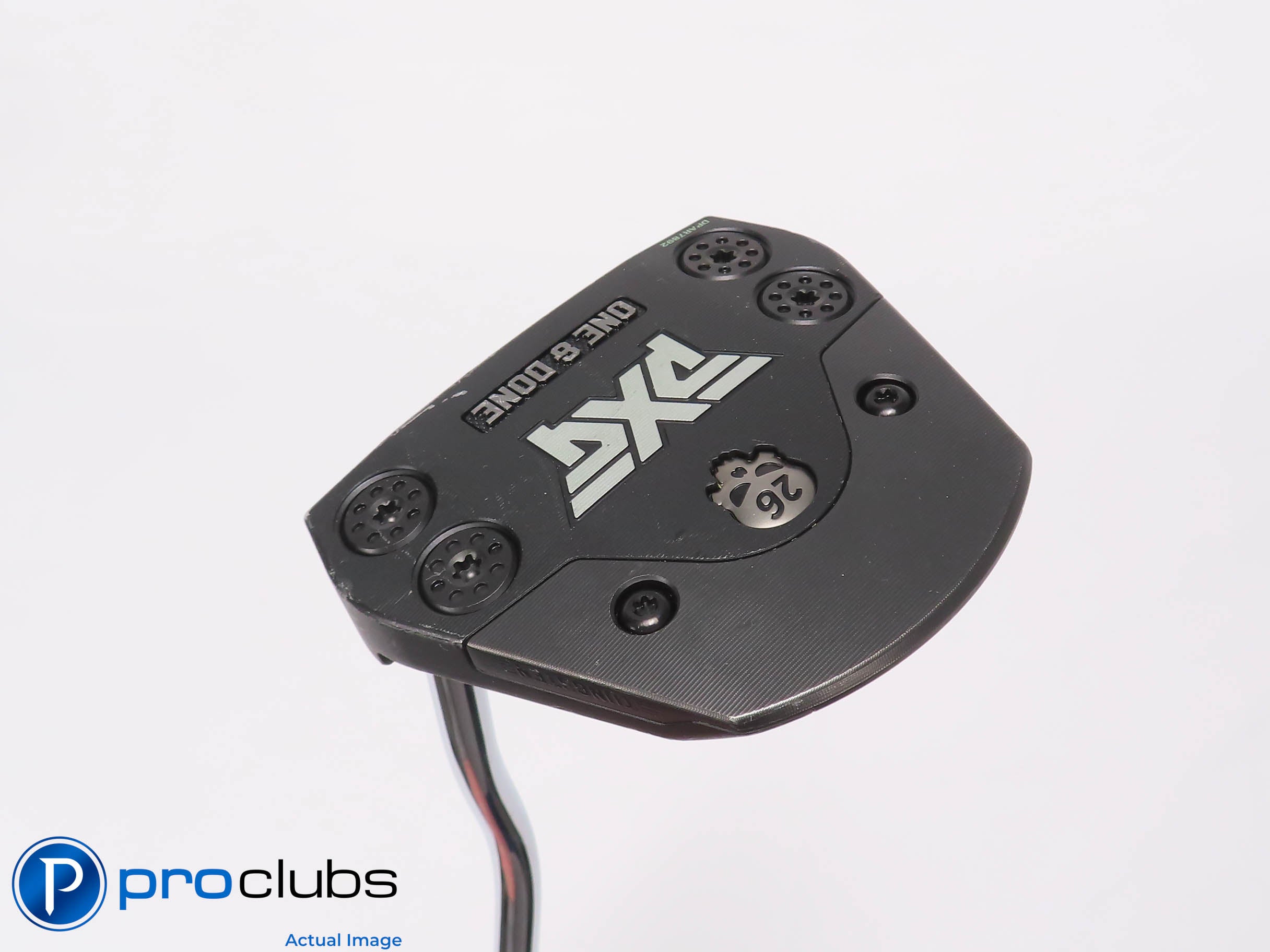 Left Handed PXG Battle Ready ONE & DONE Double Bend 35" PUTTER 459329