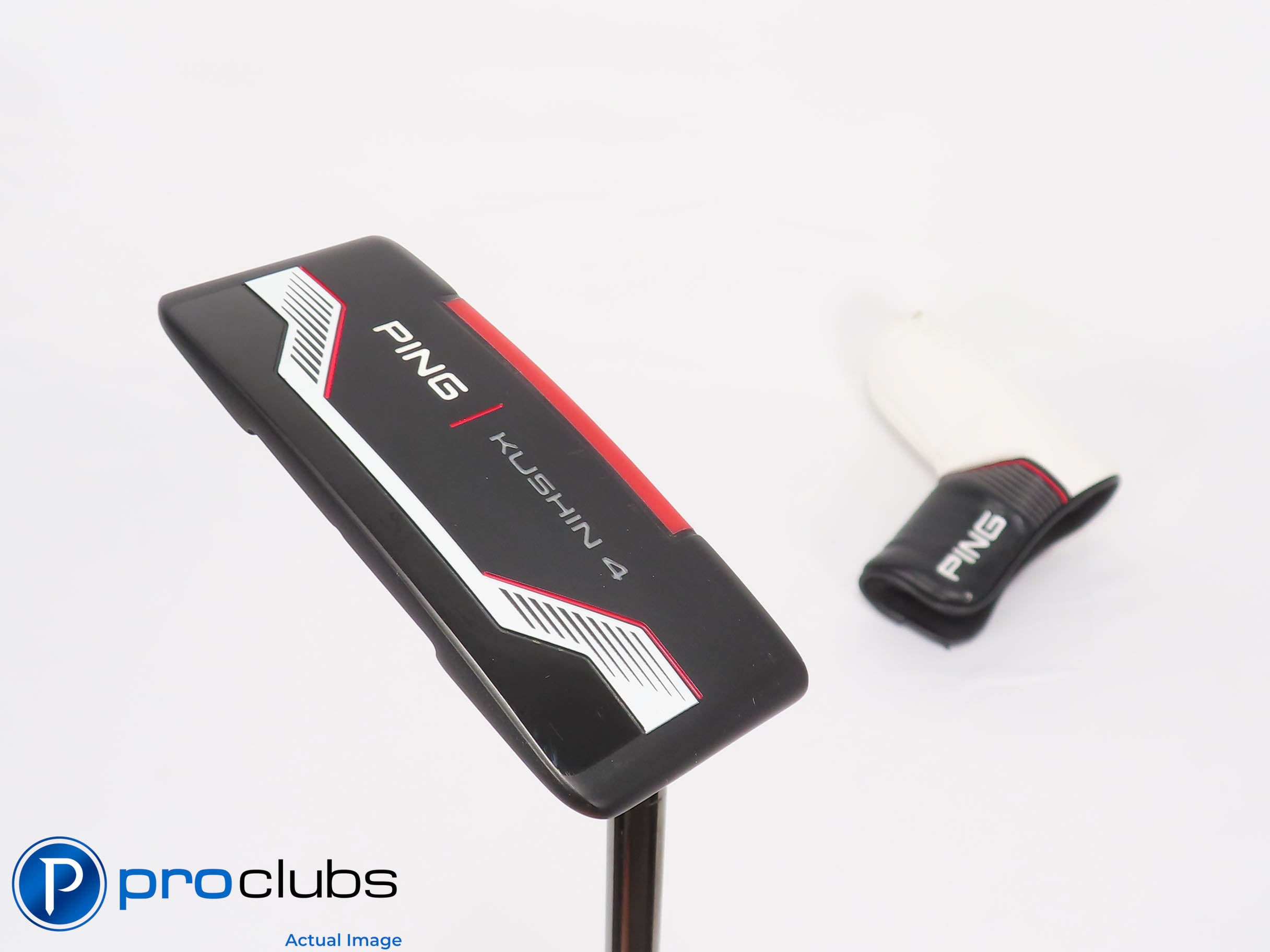 Nice Ping 21 Series KUSHIN 4 32"-36" Adjustable PUTTER w/Cover Strong Arc 459730