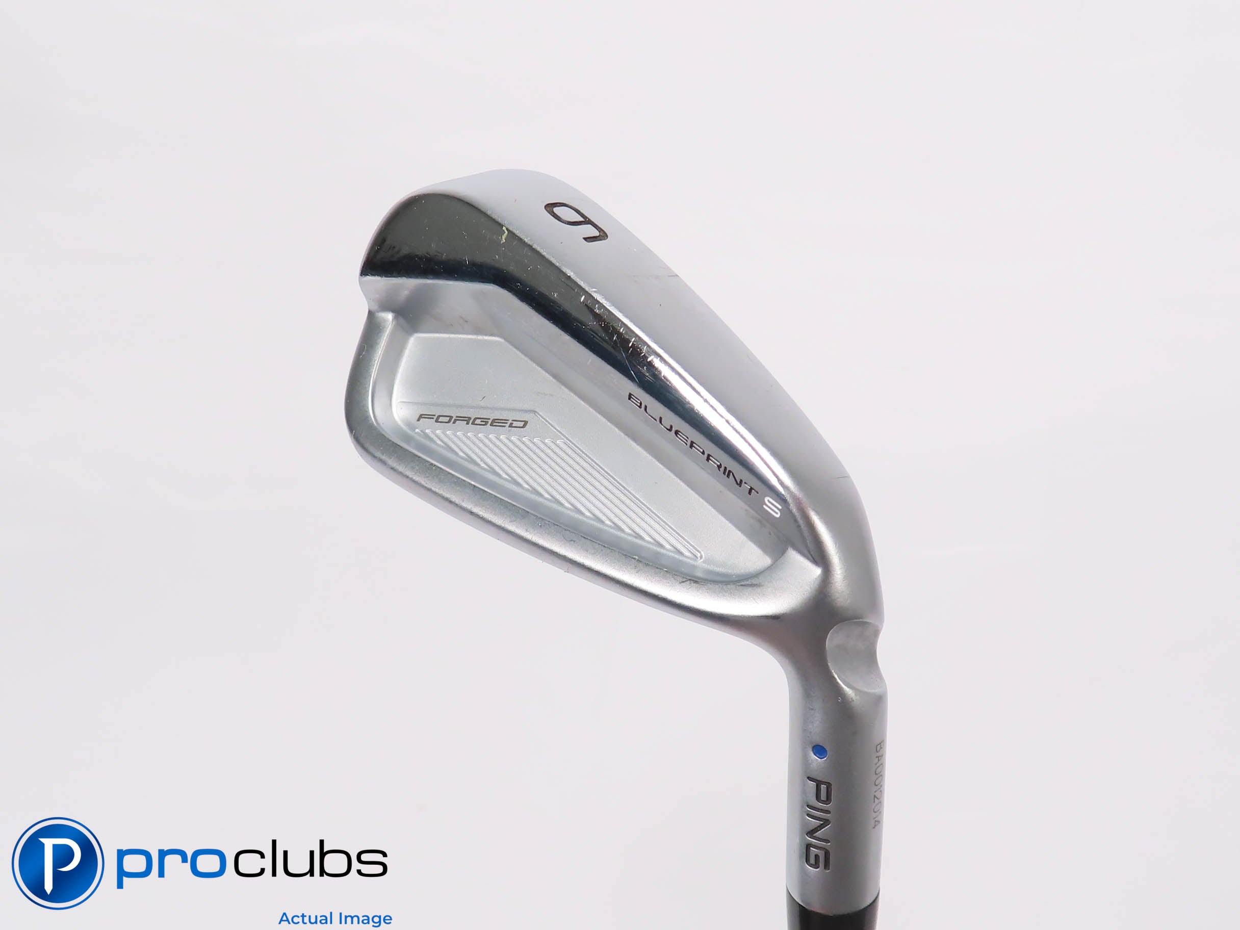 Nice Ping Blueprint S Forged 29.5* 6 IRON Blue Dot - DG Stiff Flex Steel 459598