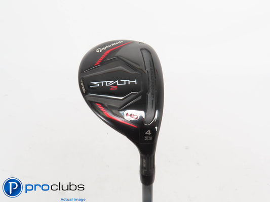 TaylorMade Stealth2 HD 23* 4 Hybrid - Fujikura Pro 2.0 Hybrid 6-R2 Senior 416700