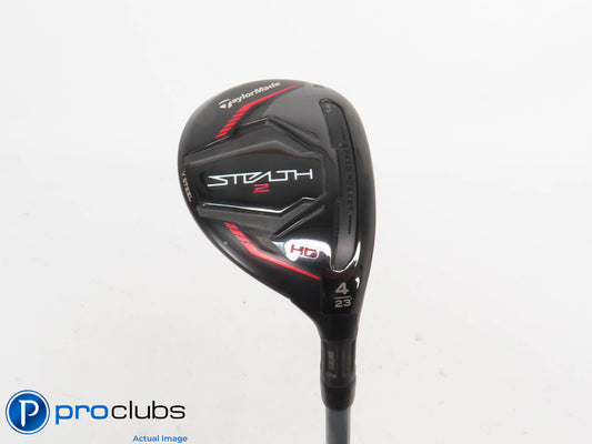 TaylorMade Stealth2 HD 23* 4 Hybrid - Fujikura Pro 2.0 Hybrid 6-R2 Senior 416702