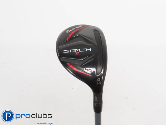 TaylorMade STEALTH 2 HD 23* 4 HYBRID - Fujikura Pro 2.0 6R2 Senior Flex 416704