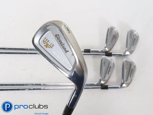 Cleveland 588.CB Forged 6-PW IRON SET - Stiff Flex Steel +1/2" 417555