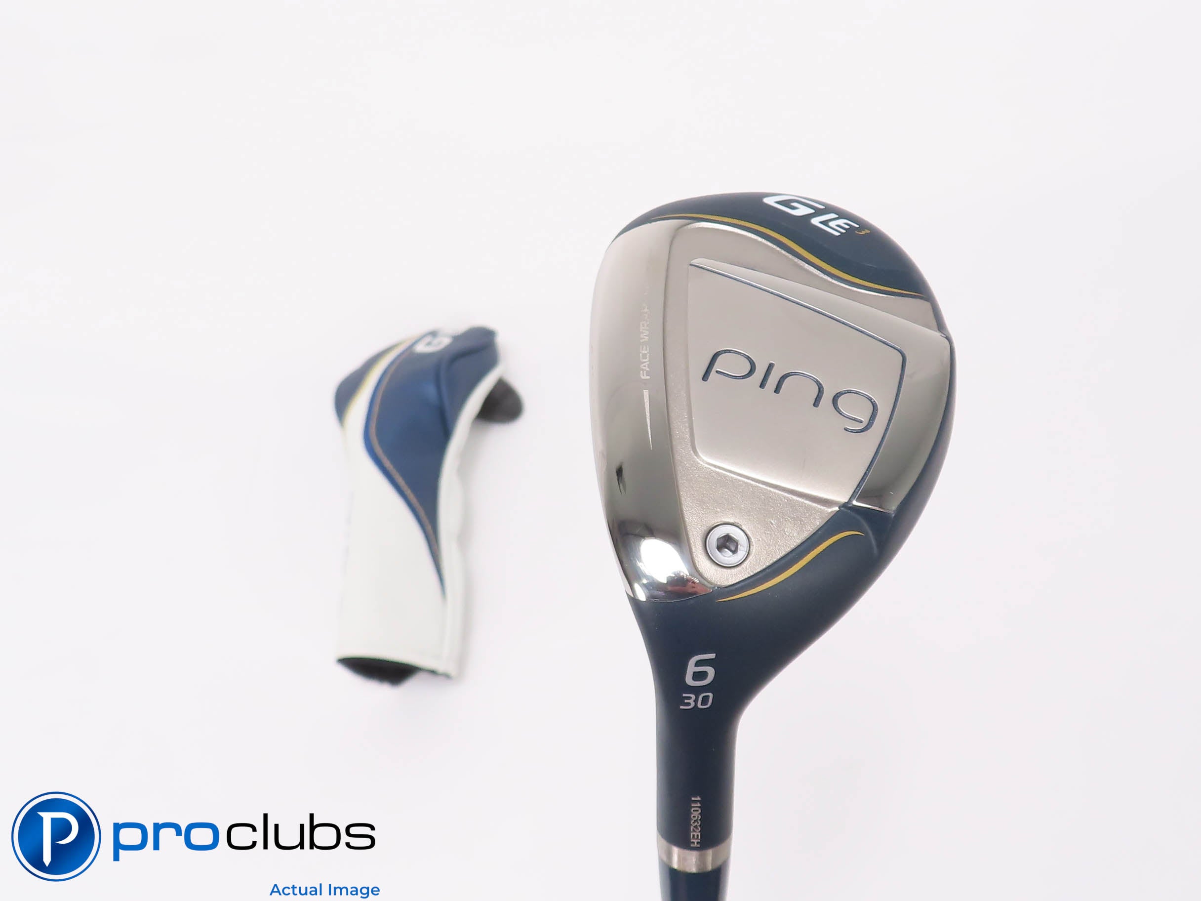 Nice Left Handed Ladies Ping GLe3 30* 6 HYBRID w/HC - ULT-250 Ladies Flex 459808