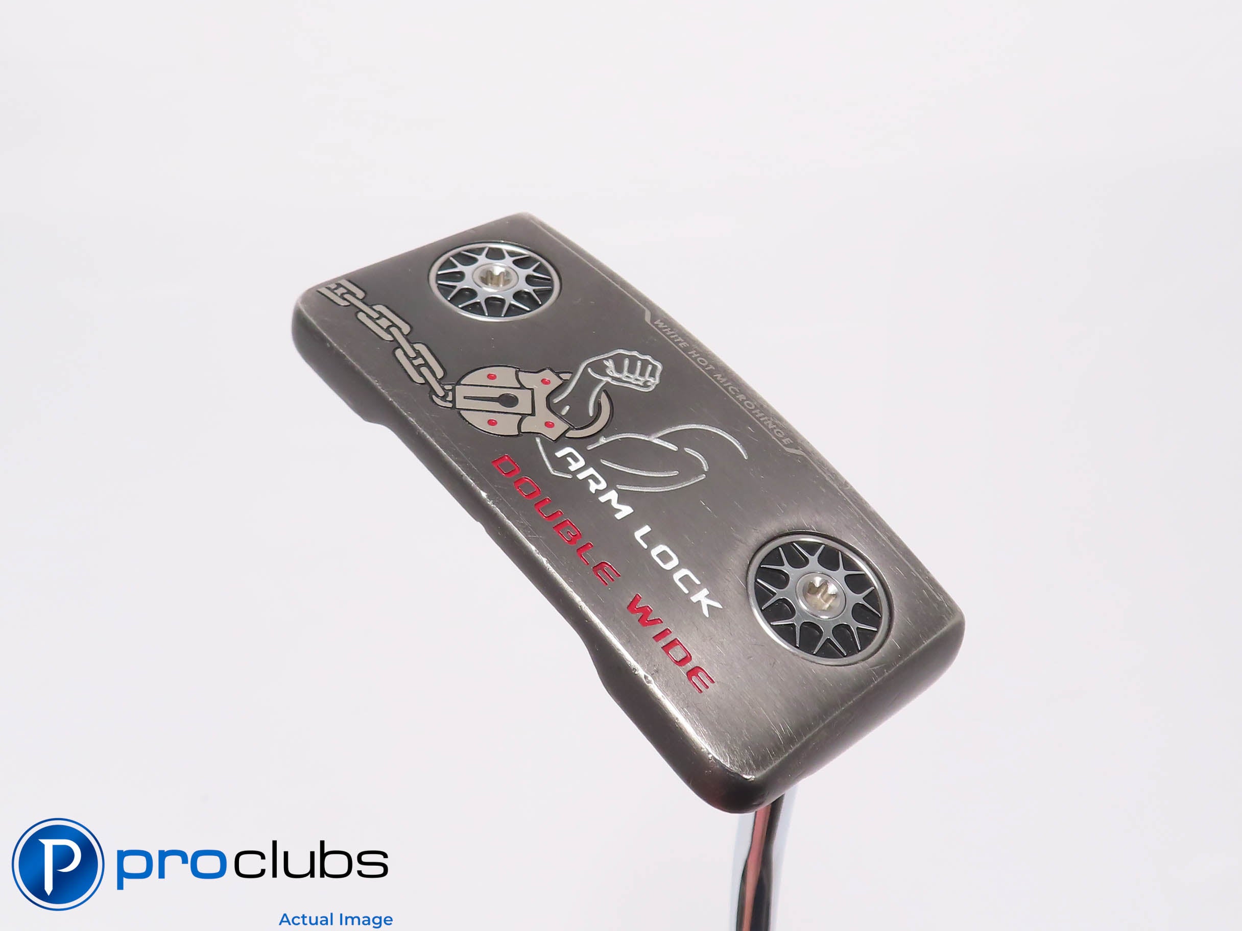 Odyssey ARM-LOCK DOUBLE WIDE Single Bend 38" PUTTER 459692