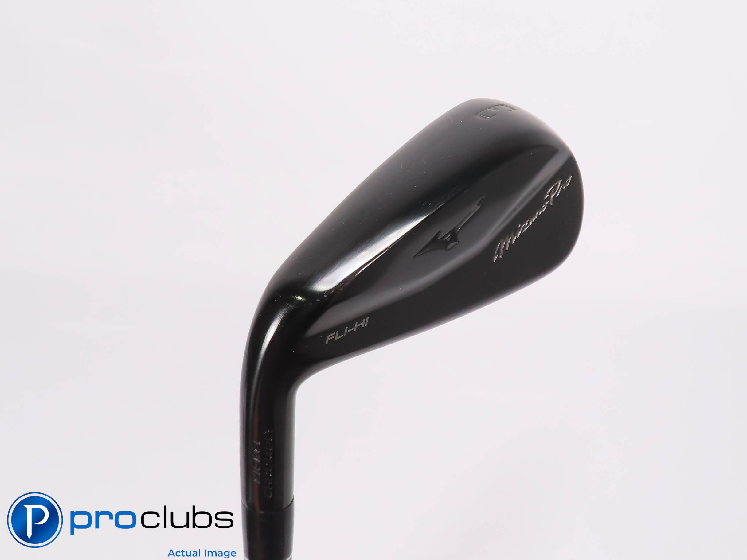 Left Handed Mizuno Pro FLI-HI Driving 3 Iron - Tour White AMT Regular - 459501