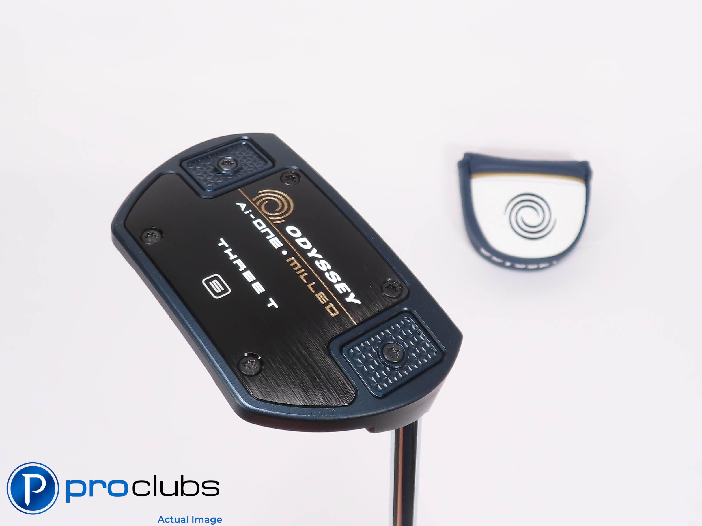 Odyssey Ai-ONE Milled THREE T S 35.5" Putter w/Cover w/ BGT Stability #459630