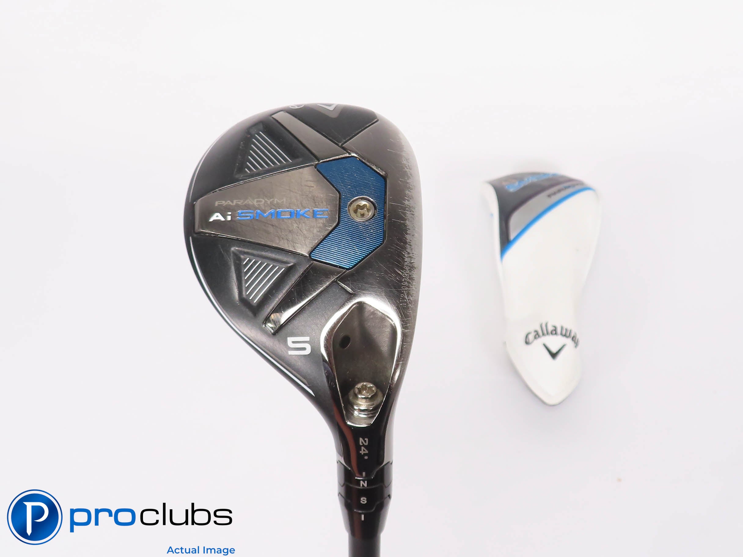 Callaway Ai SMOKE HL 24* 5 HYBRID w/Cover - Cypher 60 Regular Flex 459359