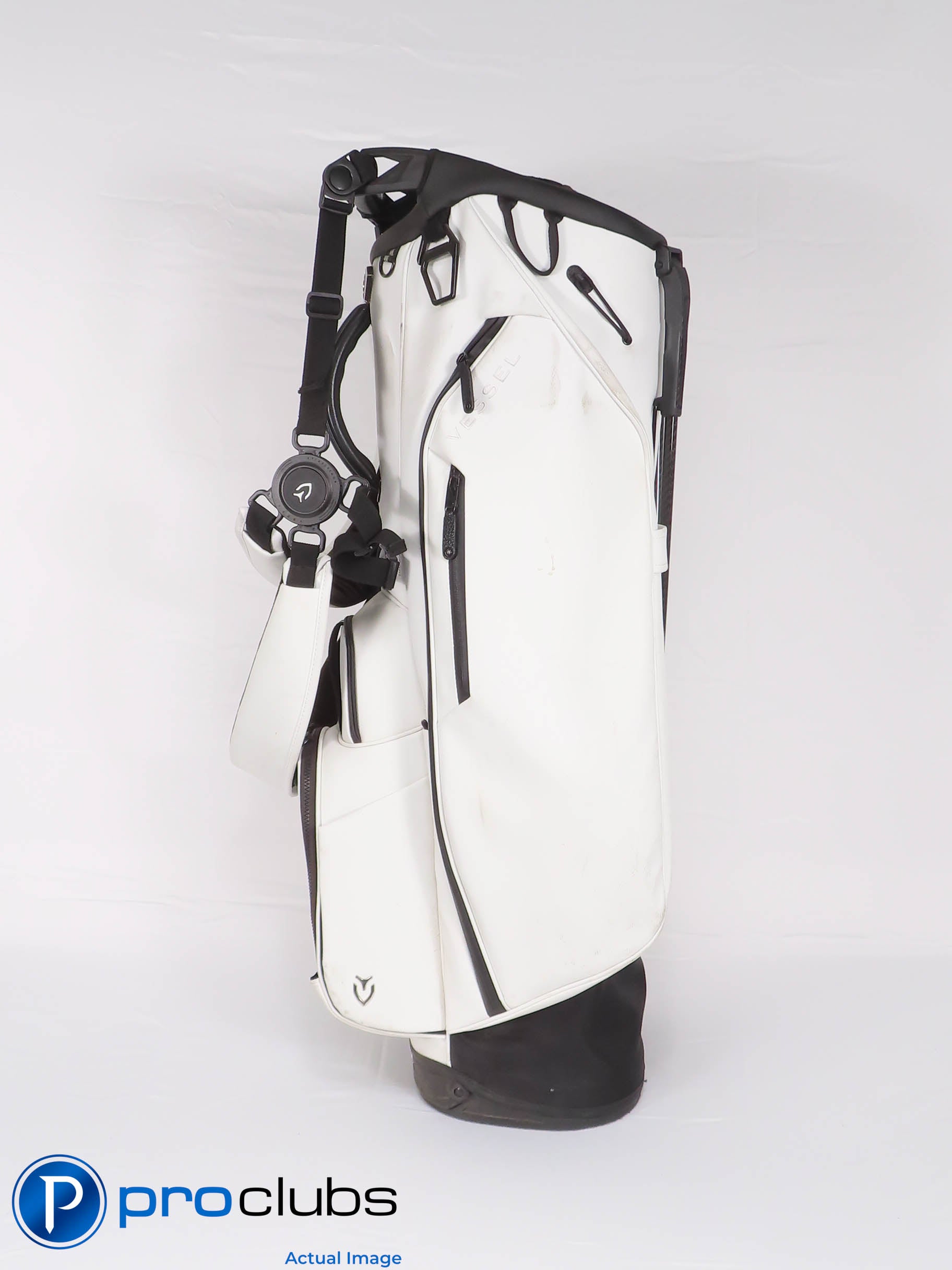 Vessel Carry / Stand Golf Bag - White "Whisper Rock" Logo 459660