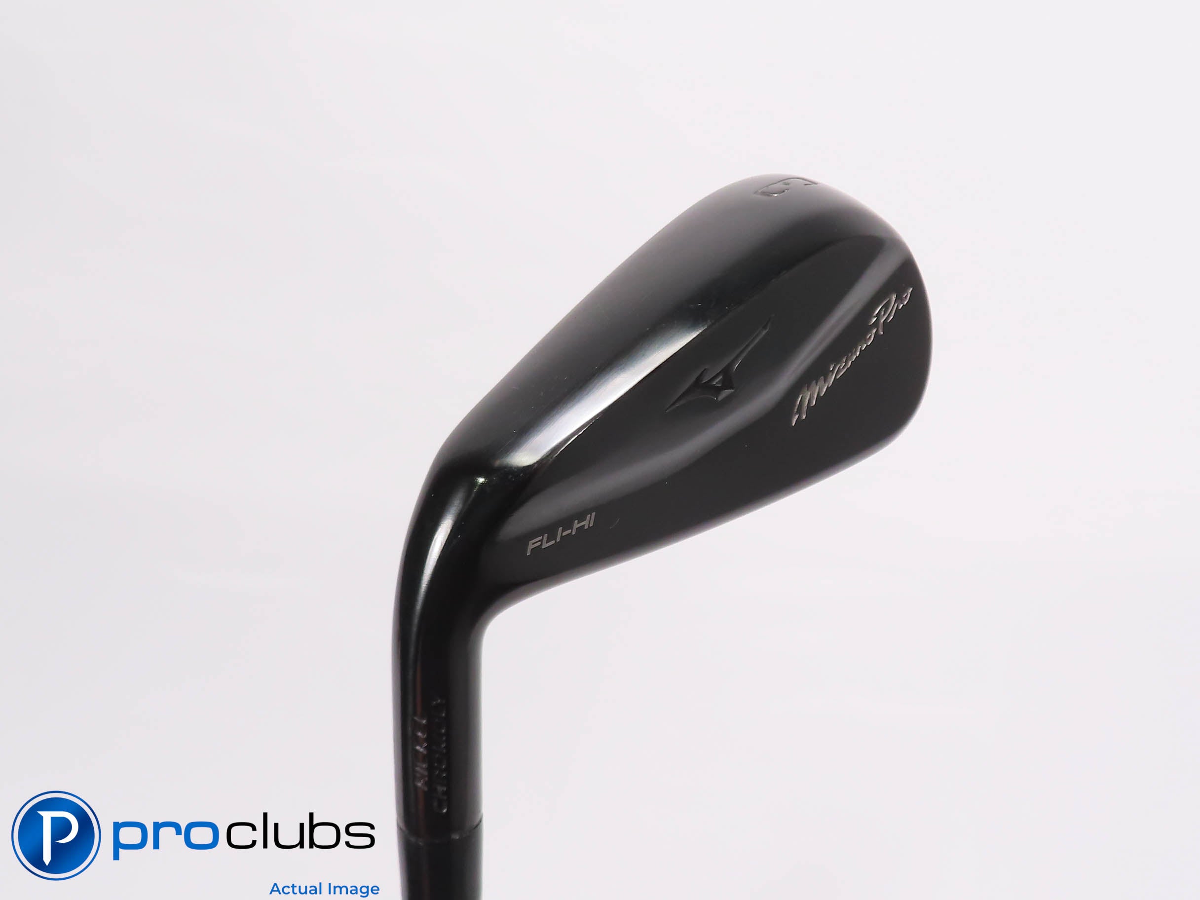 Nice Left Handed Mizuno PRO FLI-HI 19* 3 DRIVING IRON - KBS 90 Stiff Flex 459512