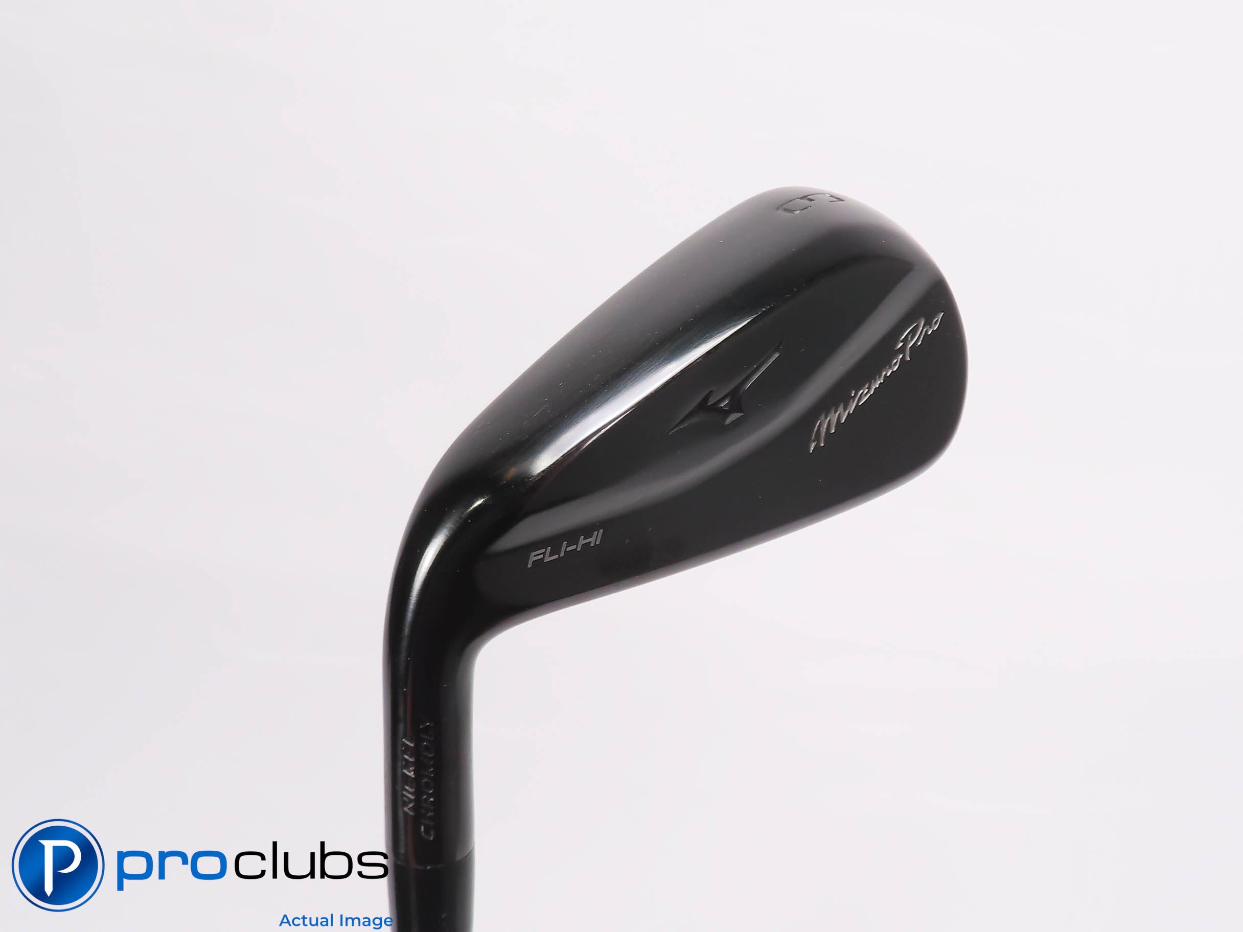 Nice Left Handed Mizuno PRO FLI-HI 19* 3 DRIVING IRON - KBS 90 Stiff Flex 459506