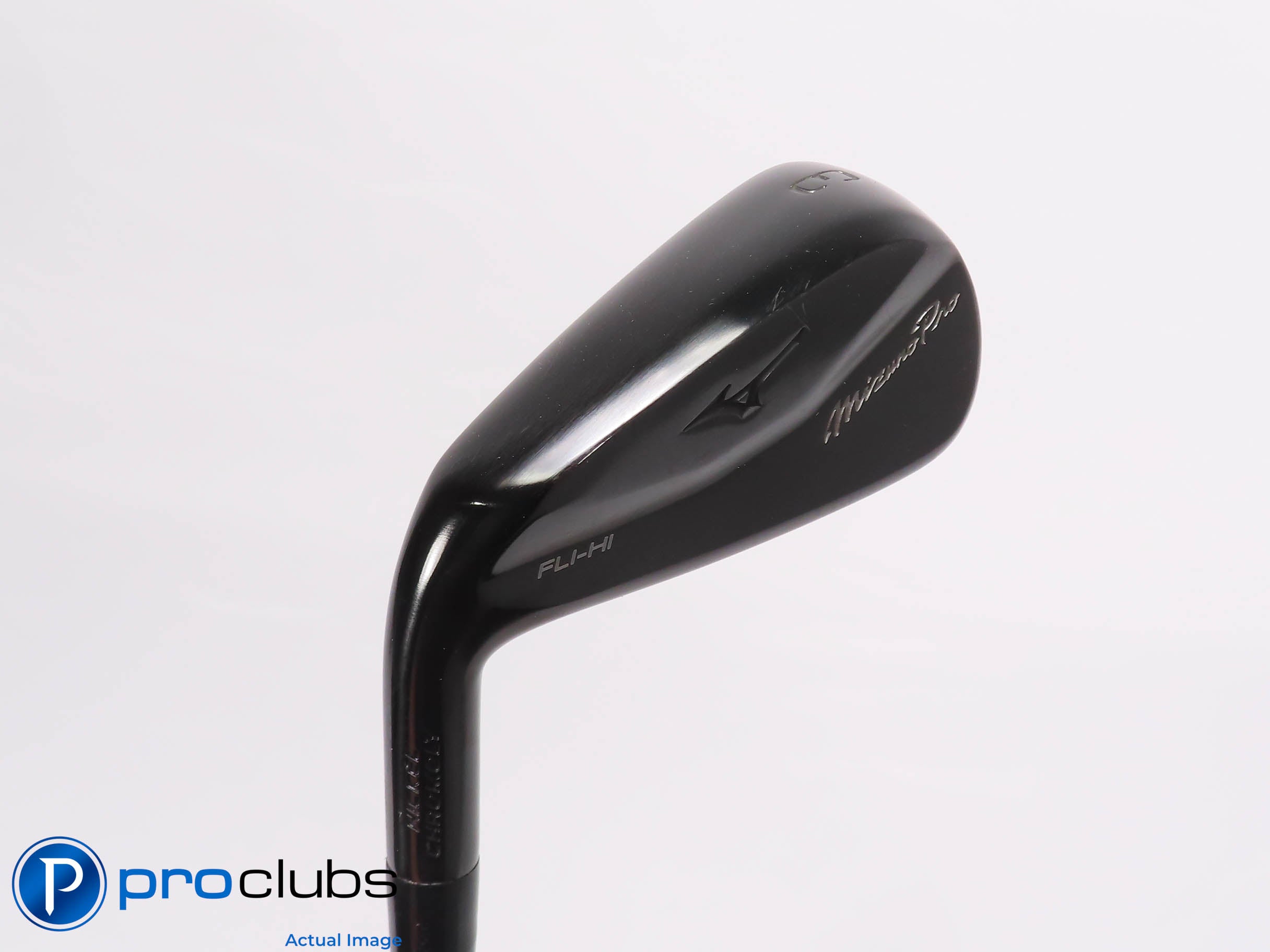 Nice Left Handed Mizuno PRO FLI-HI 19* 3 DRIVING IRON - KBS 90 Stiff Flex 459503