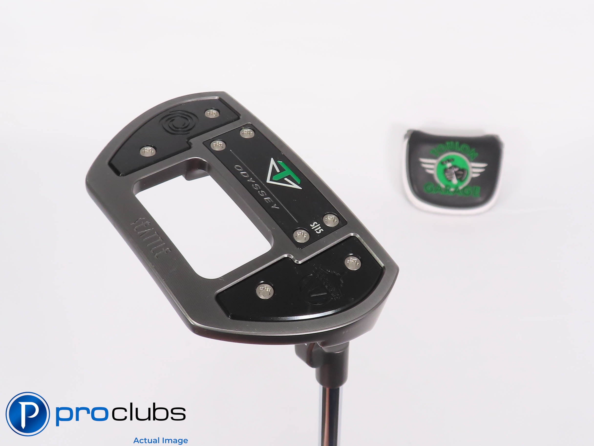 Tour Issue! Odyssey Toulon Design Seattle 34.5" Putter w/Cover #459560