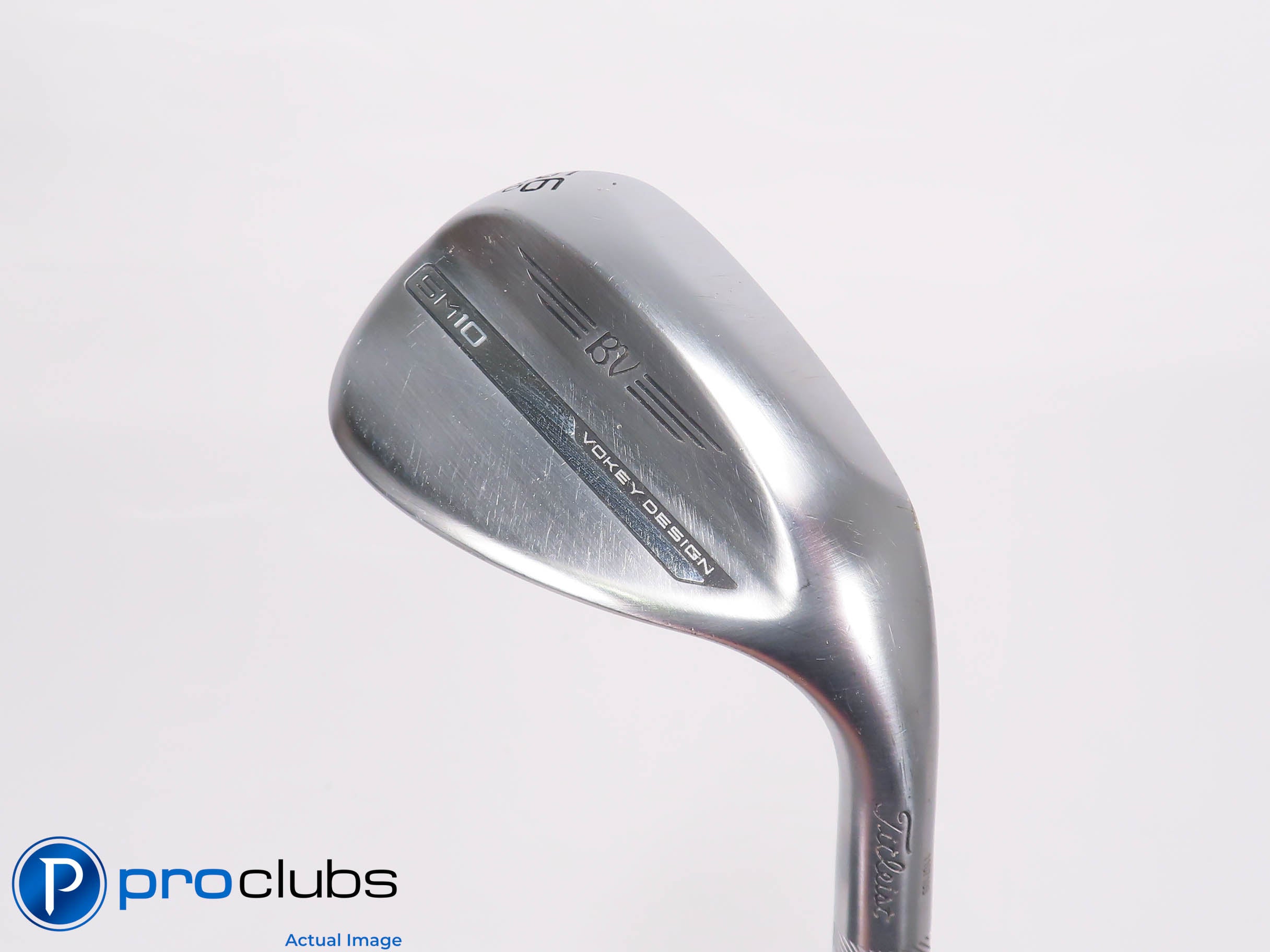 Titleist Vokey SM10 56*(12*) Chrome Wedge D-Grind - Vokey Wedge Flex - 459351