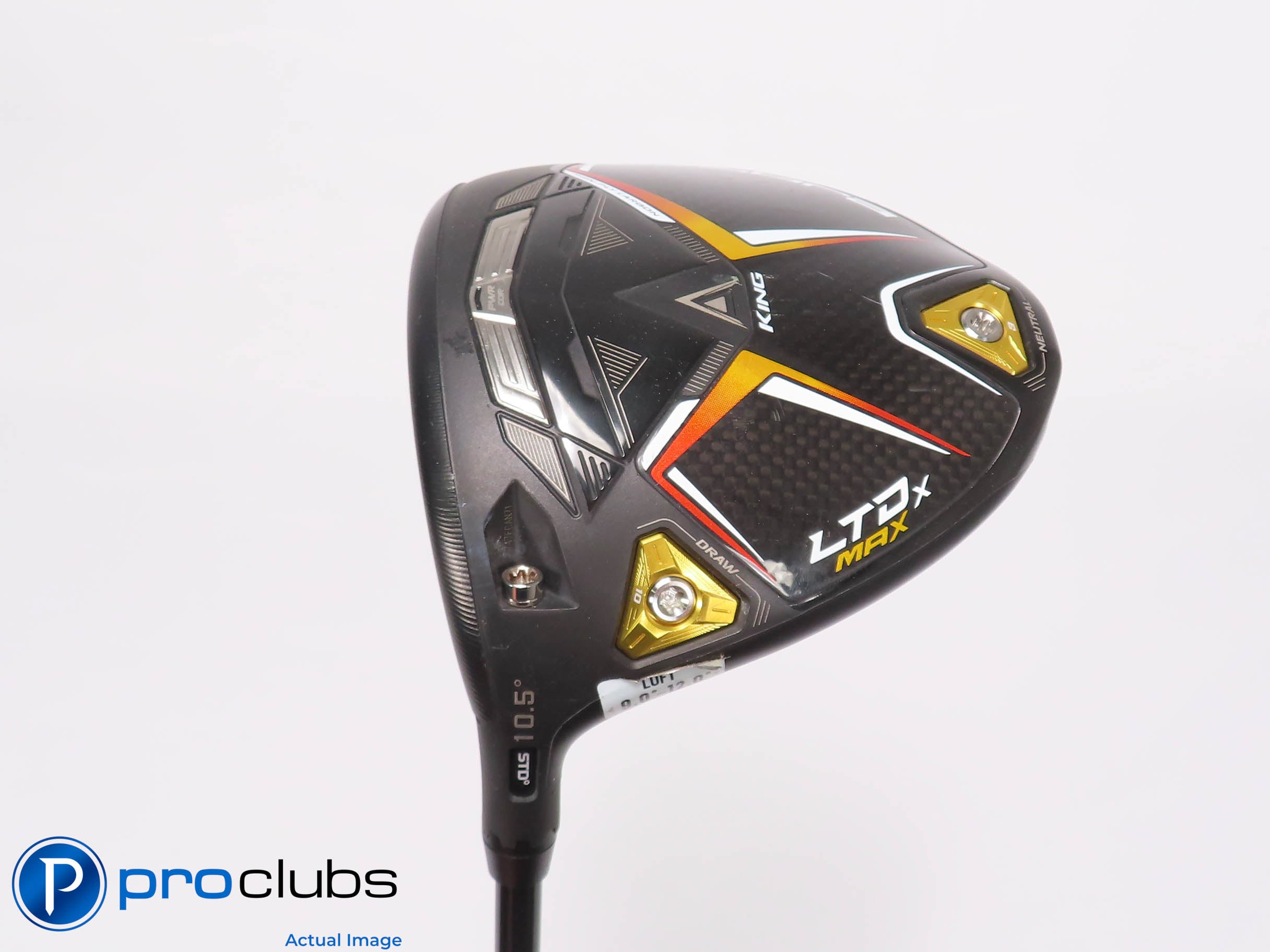 Left Handed COBRA LTDx MAX 10.5* DRIVER - HZRDUS RDX Blue 60g Stiff Flex 452102