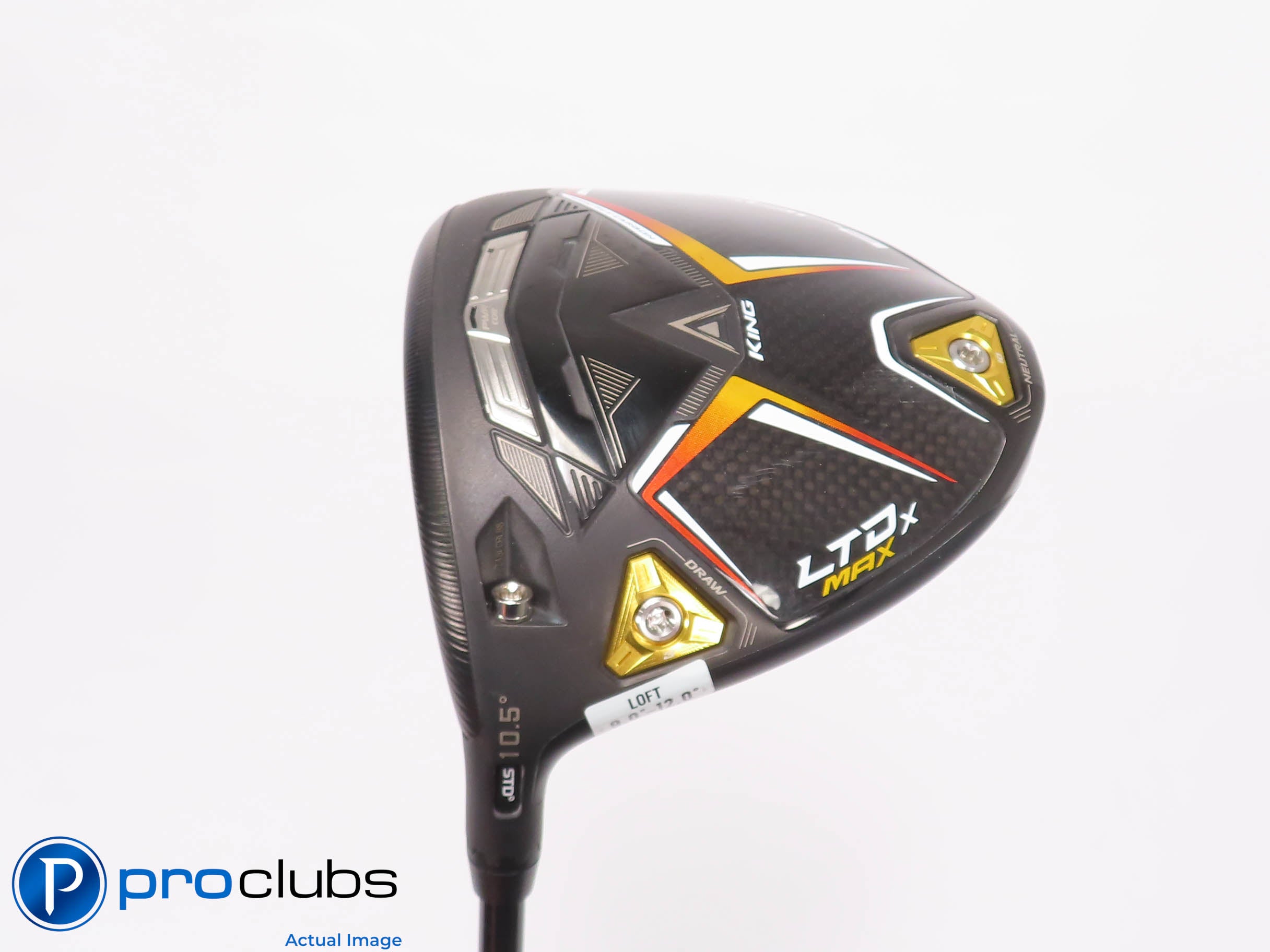 Left Handed COBRA LTDx MAX 10.5* DRIVER - HZRDUS RDX Black 60g Stiff Flex 452106