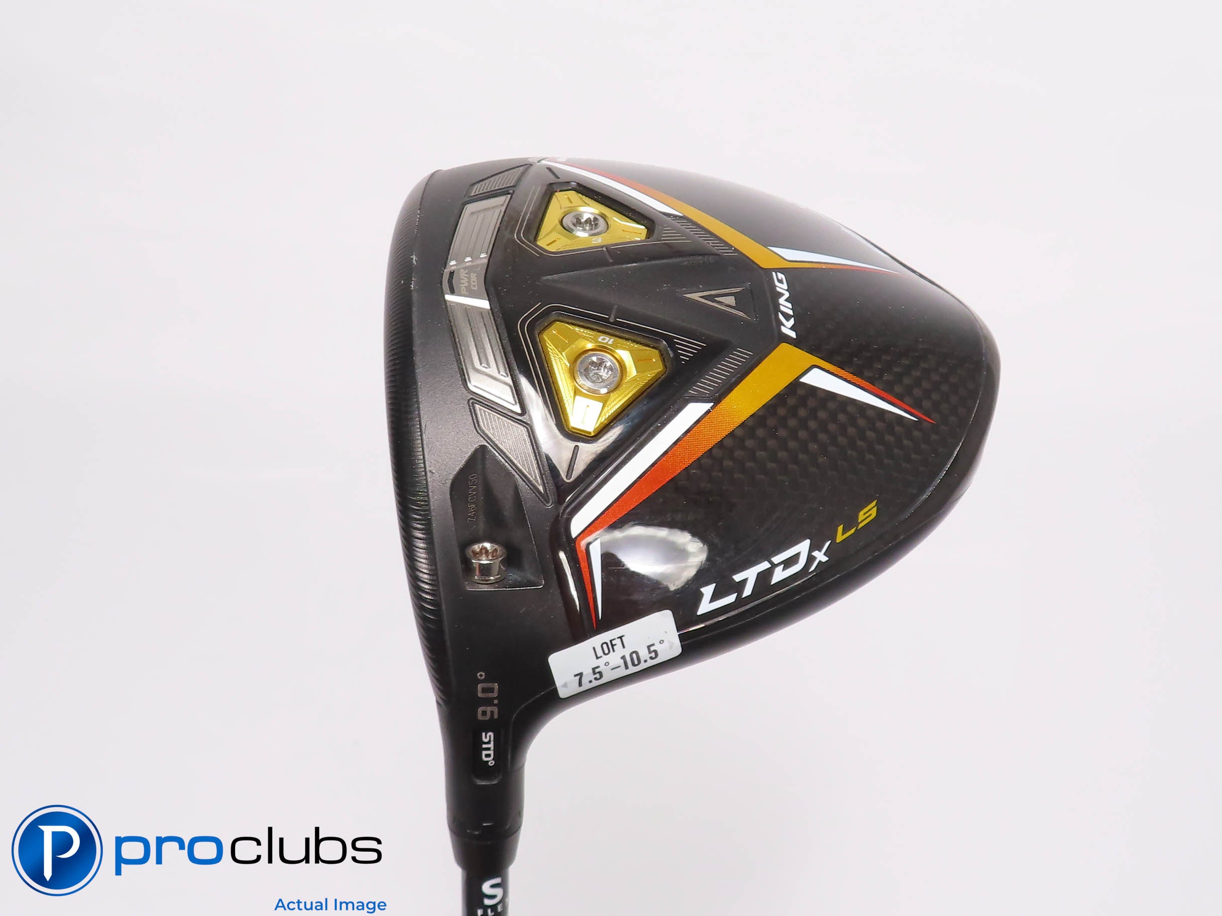 Nice Left Handed COBRA LTDx LS 9* DRIVER - UST LINQ White 6F4 Stiff Flex 451946