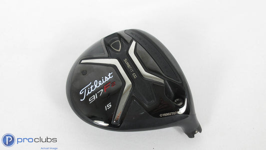 Tour Issue! Titleist 917 F2 15* 3 Fairway Wood -Head Only- 414303