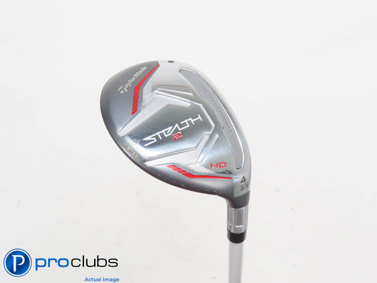 Ladies TaylorMade Stealth 2 HD 23* 4 Hybrid - Ascent 45g Ladies Flex - 413485