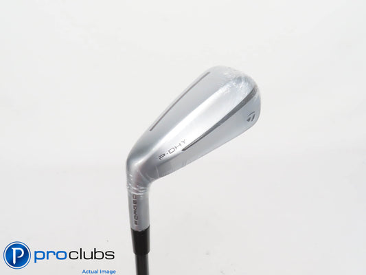 New! Left Handed TaylorMade P-DHY Utility 22* Driving 4 Iron - Regular - 414299