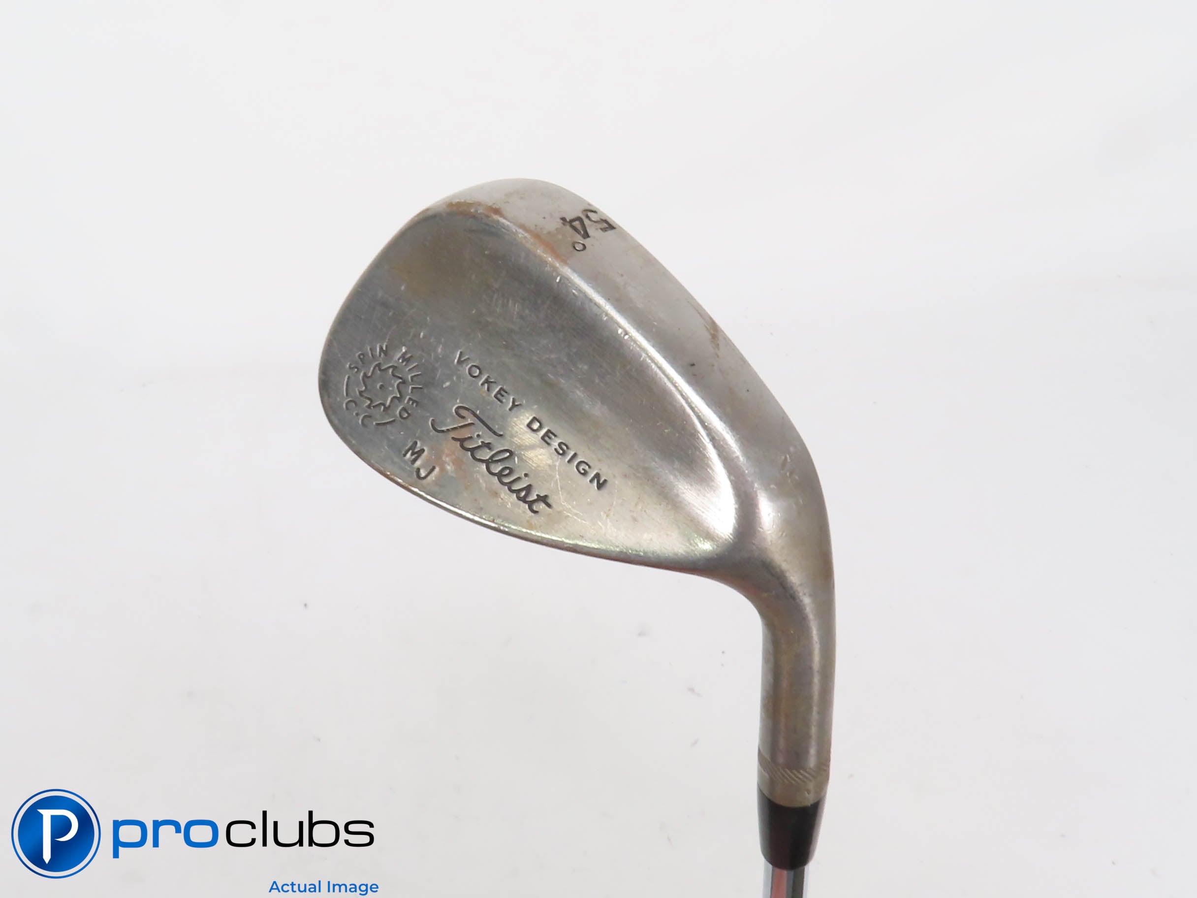 Tour Issue Titleist Vokey Raw S-Grind 54*(10*) Wedge - DG S400 Stiff 414254