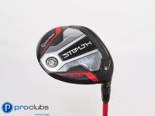 Nice! TaylorMade Stealth PLUS+ Titanium Rocket 13.5* 3 Wood - Attas T2 9X X-Flex