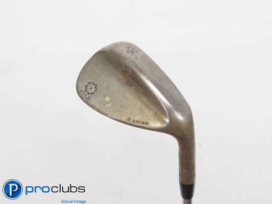 Nice Tour Issue Titleist Vokey SM5 RAW 56*(10*) WEDGE S-Grind- Stiff Flex 414257