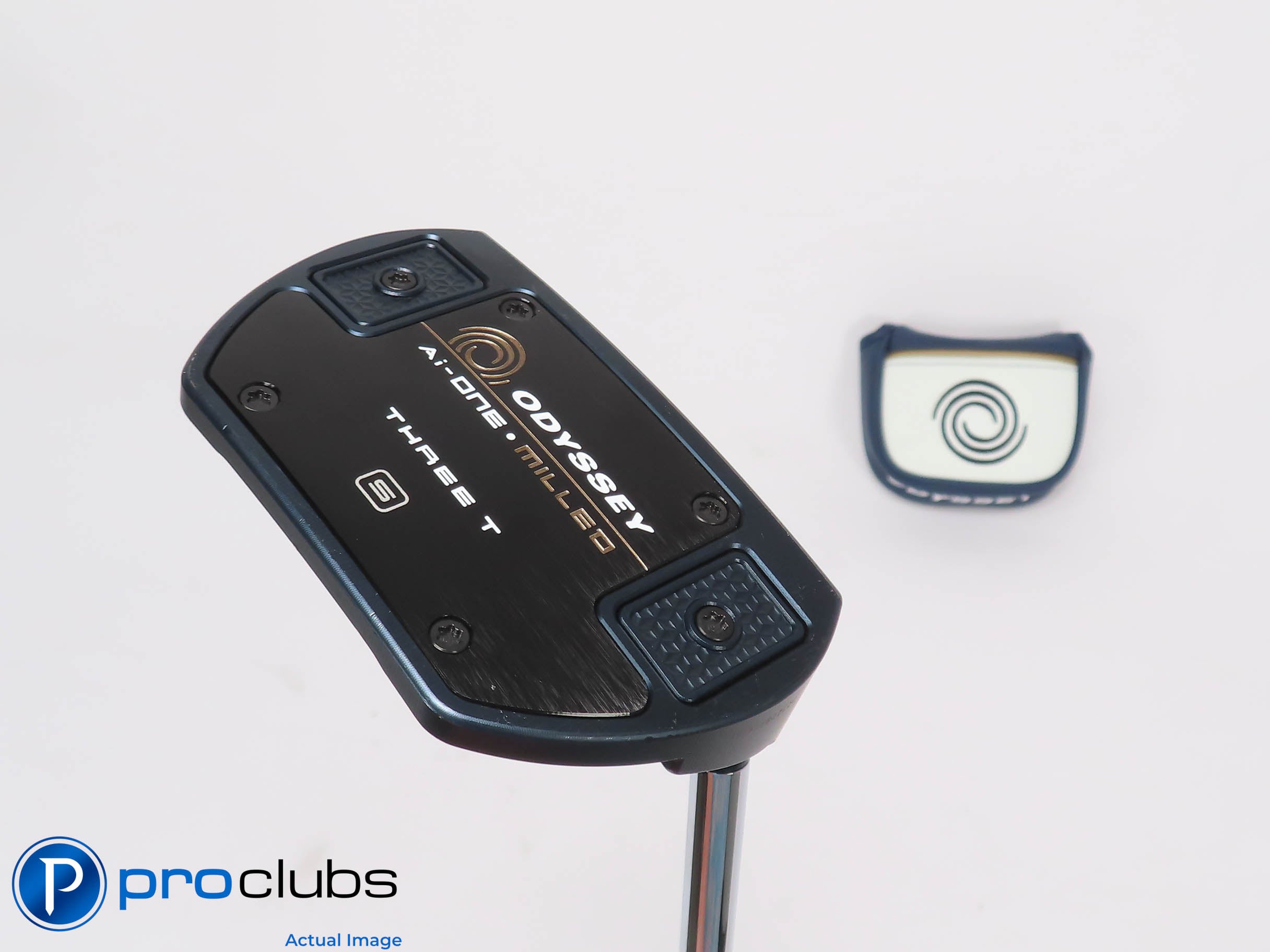 Nice Odyssey Ai-ONE Milled THREE T S 35.5" PUTTER w/Cover - BGT Stability 457560
